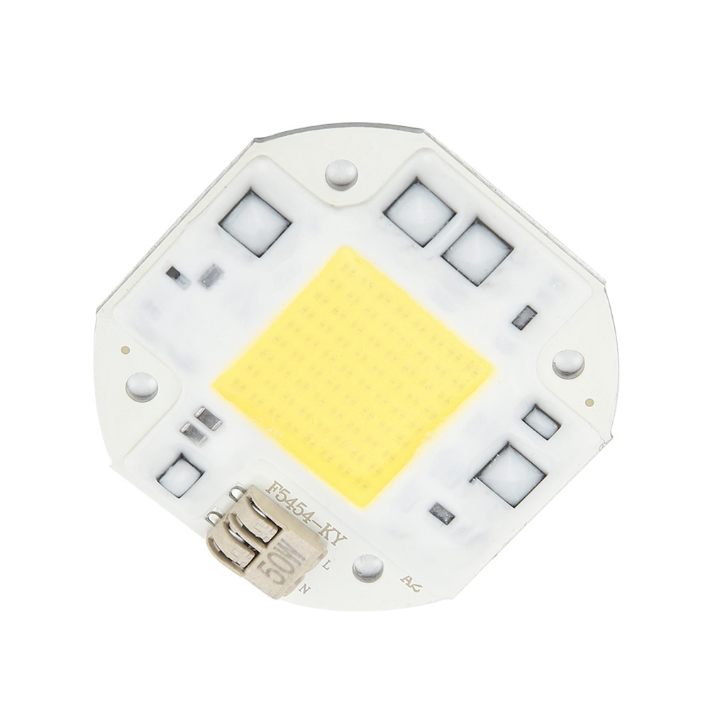 50w Cob-led-strahler, Kaltweiß, 100-260v, Hochleistungs-led-strahlerlampe Mit Integriertem Chip, Gerichtete Beleuchtung, Idealer Ersatz Für Außenstrahler.