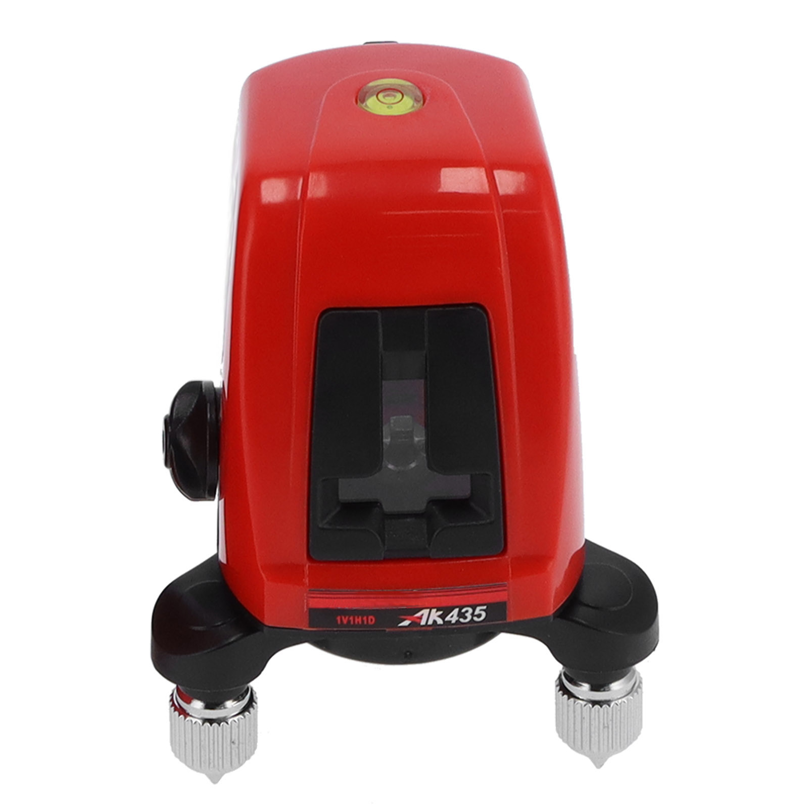 Ak435 360° Roter Tragbarer Laser, Selbstnivellierend, 2 Linien, Präzises Bauwerkzeug, Horizontale Und Vertikale Messung