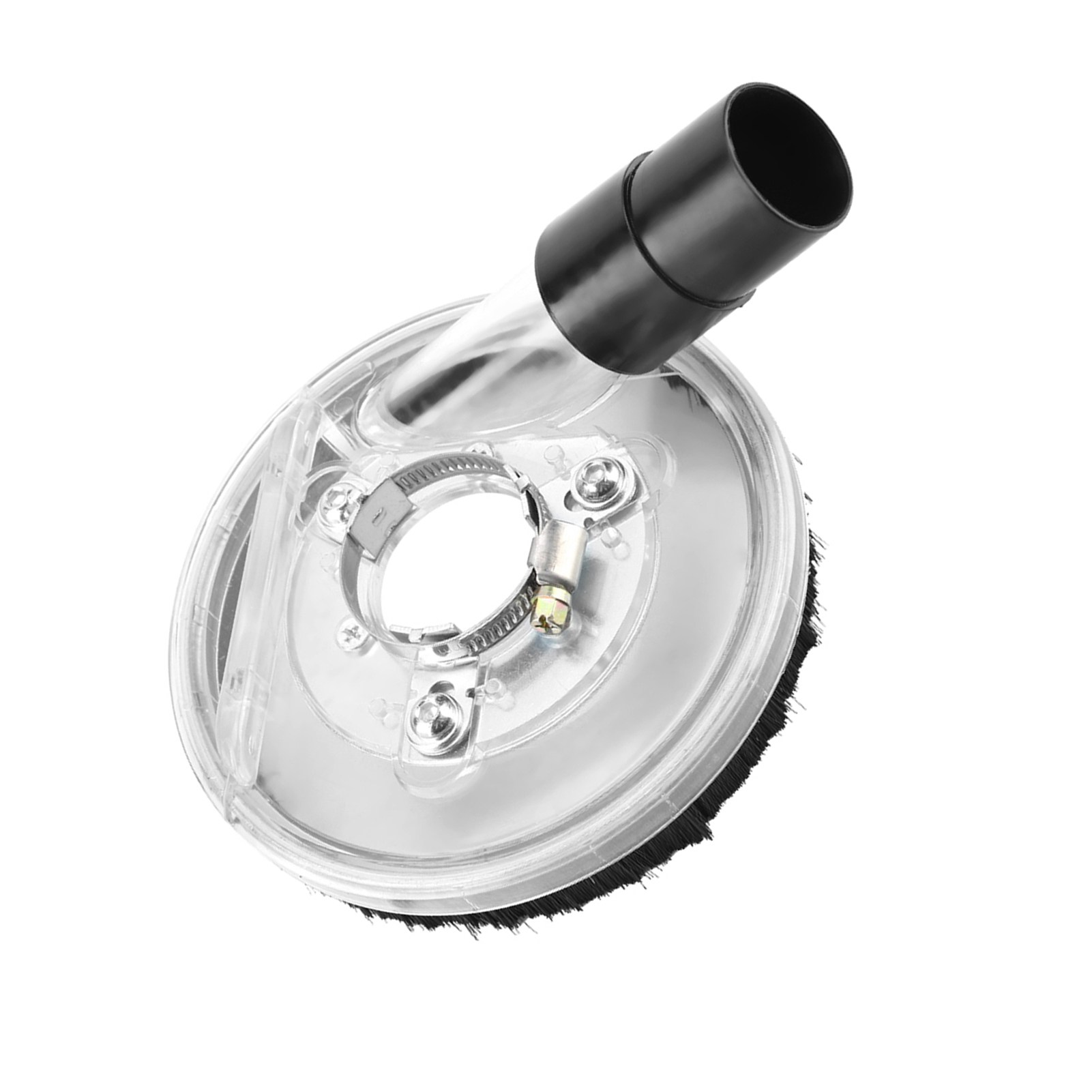 Staubdichte Trockenschleifhaube 80-125 Mm, Transparente Abdeckung Für Winkelschleifer Und Handschleifer, Universeller Staubabscheider.