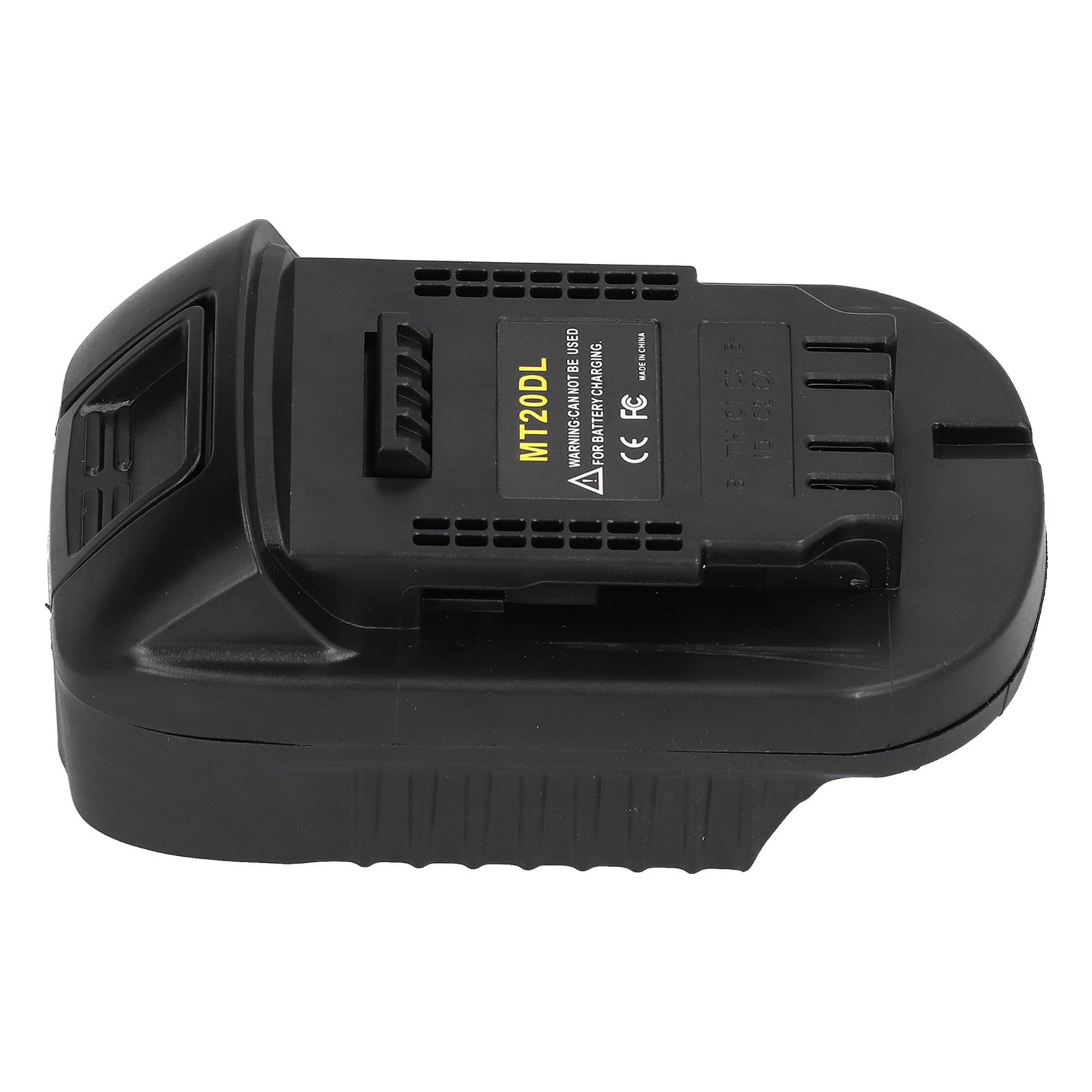 Mt20dl Adapter Für Makita 18v Lithium-akkus Bl1830, Bl1850, Bl1860, Bl1840b, Kompatibles Ladegerät, Elektrowerkzeug, 20v, 2 Stück, Schwarz
