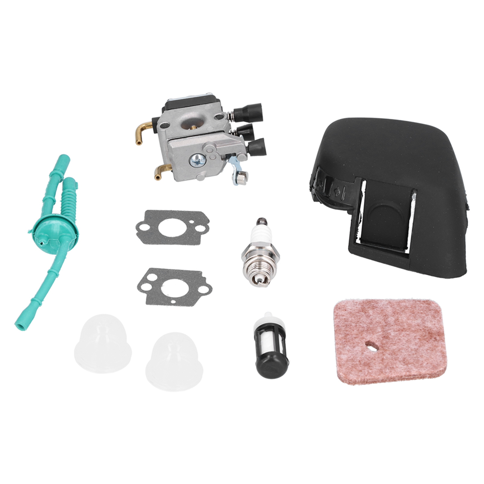 Einfach Zu Montierender Aluminium-vergasersatz, Ersatzluftfilter Für Stihl Fs45, Fs46, Fs55, Fs55r, Fc55, Kompatible 38-mm-abdeckung