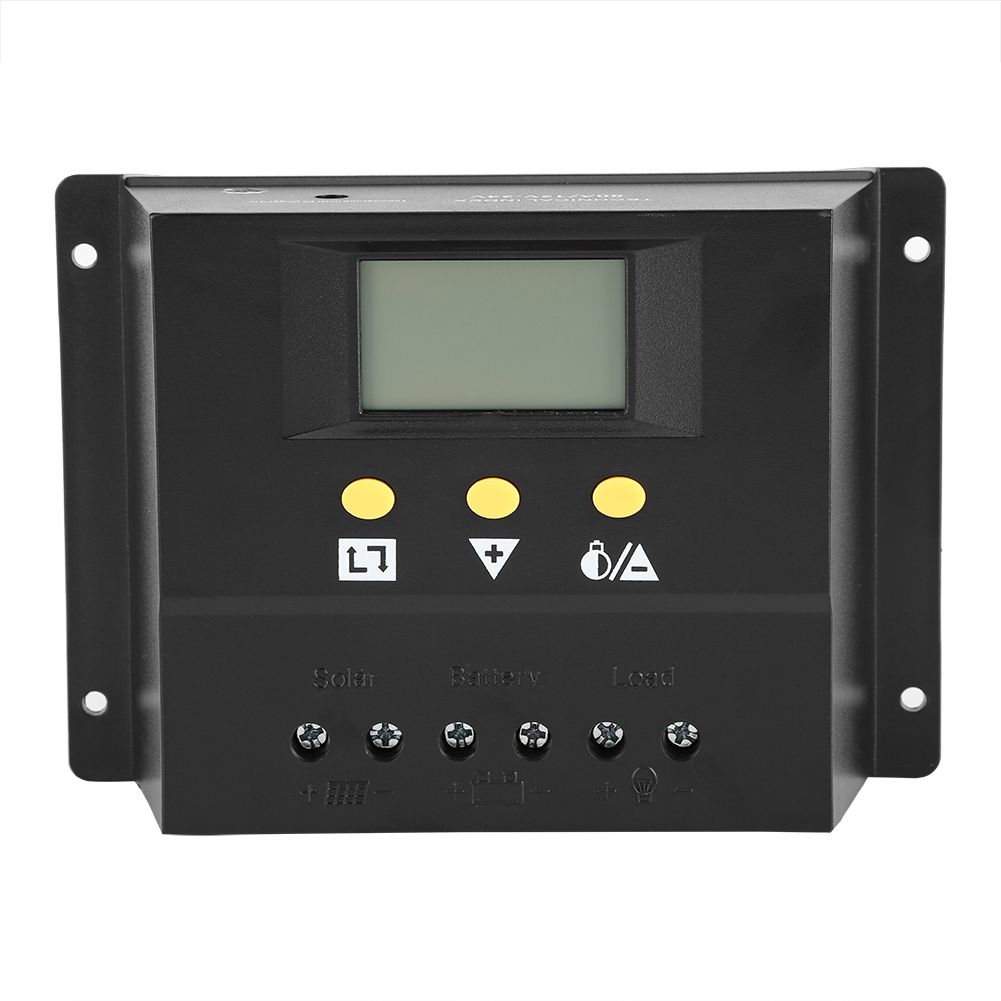 80a 12/24v Pwm-solarladeregler, 720/1440w Batterieladeregler, Automatisches Ladegerät Mit Lcd-bildschirm