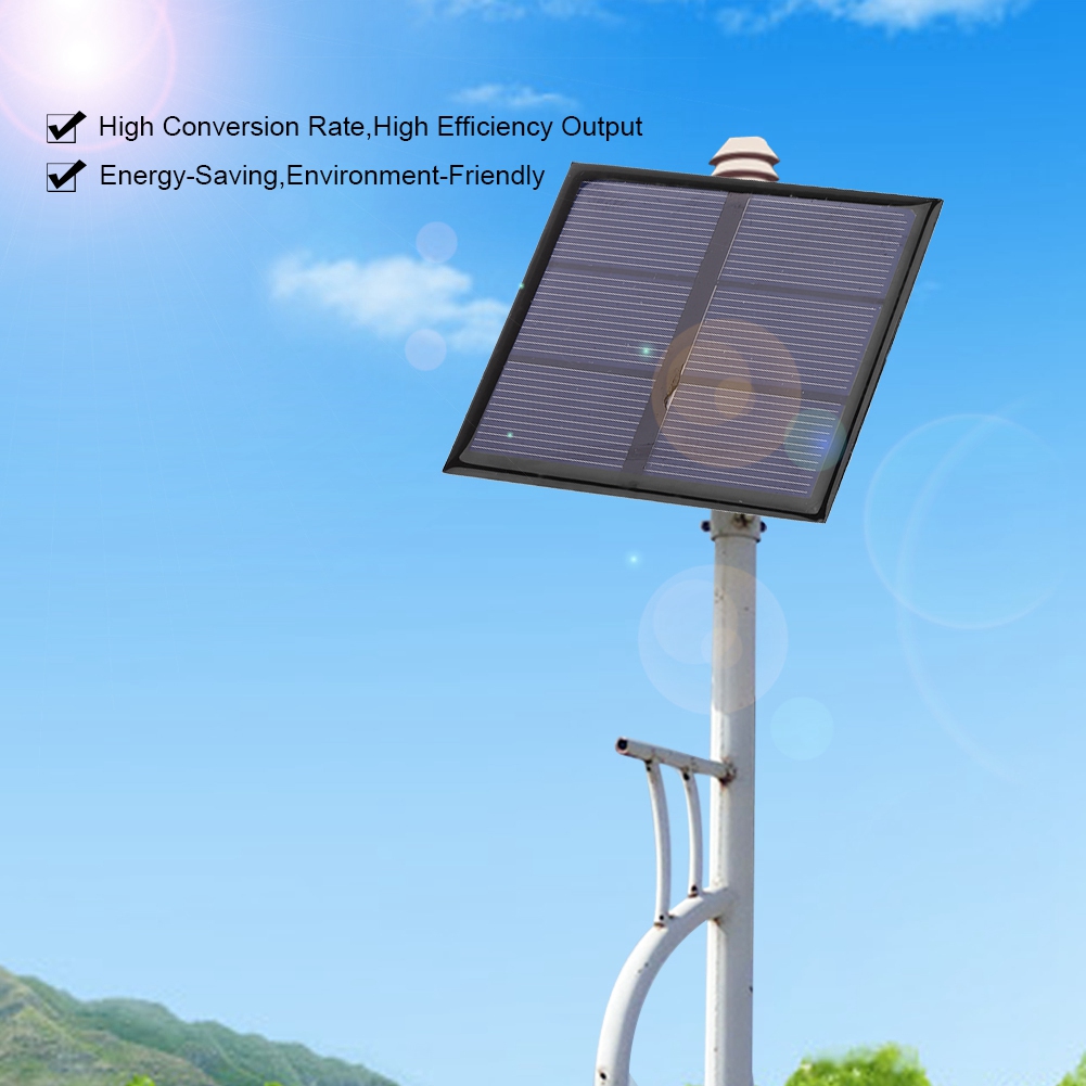 Mini-solarpanel 0,7 W 1,5 V Tragbares Diy-ladegerätmodul Mit Kabel Für 1,2-v-batterie 70 X 70 Mm
