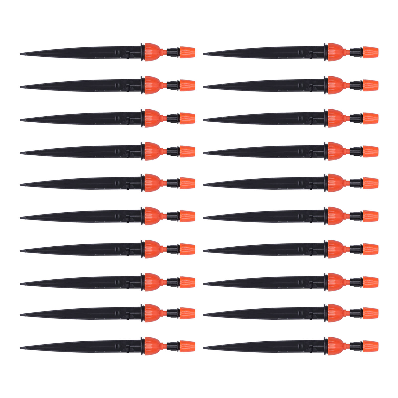 20 Verstellbare Mikro-sprinkler-tropfer Für 4/7"-schläuche, Gartenbewässerungssystem, Sprinklerdüse