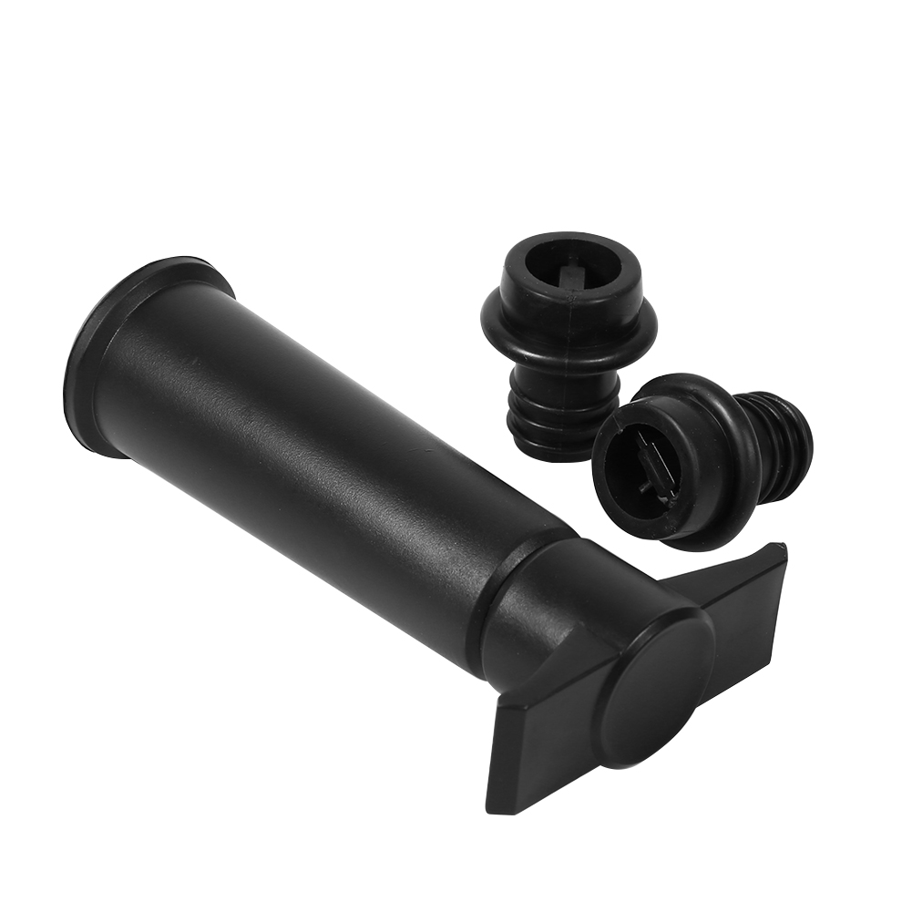 Set Bestehend Aus 1 Vakuumpumpenverschluss Für Weinflaschen + 2 Wiederverwendbaren Verschlüssen, Luftdicht Verschlossen, Oxidationsbeständig, Weinkellerzubehör, Ideales Geschenk, Für Bis Zu 170 Flasch