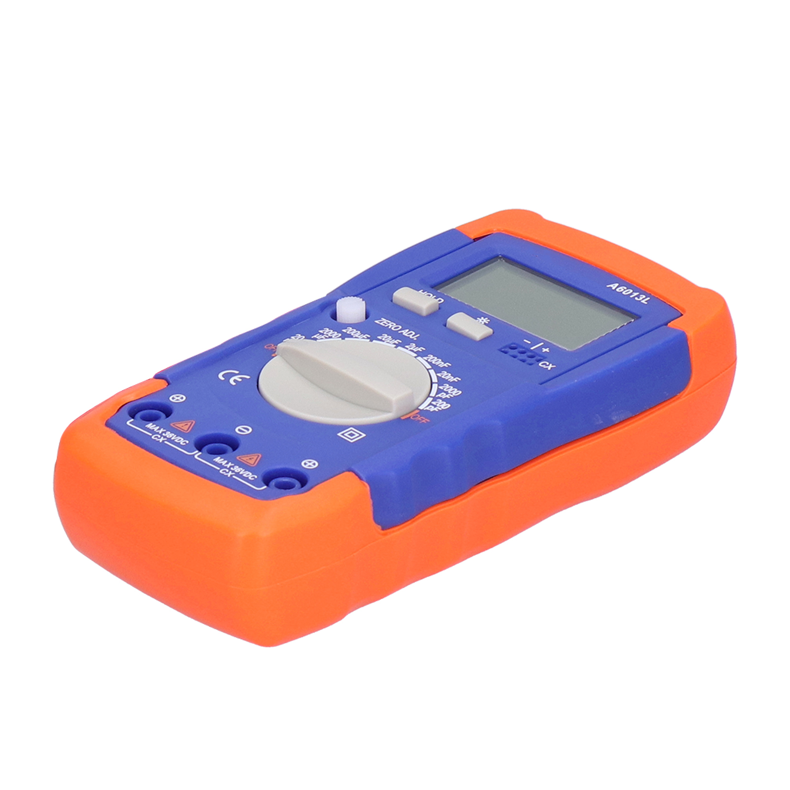 Hochpräzises Digitales Multimeter A6013l, Intelligenter Kapazitätstester Mit Hintergrundbeleuchtetem Lcd-bildschirm, Elektronischer Bauteilanalysator, Vielseitiges Messgerät.