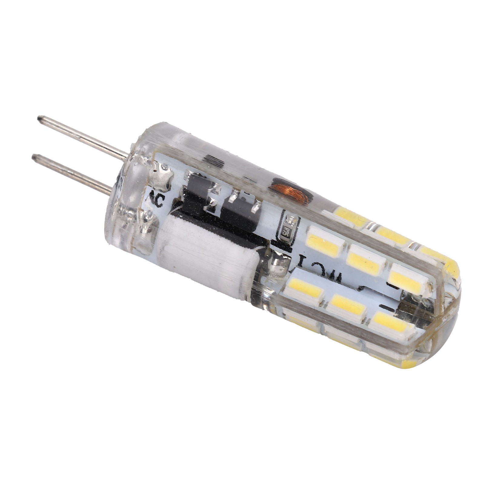 G4 24-led-lampe, 2 W, 200 Lm, Kaltweiß (6000–6500 K), Nicht Dimmbar, Stiftfassung, Für Kronleuchter, 12 V Ac/dc, Led-beleuchtung