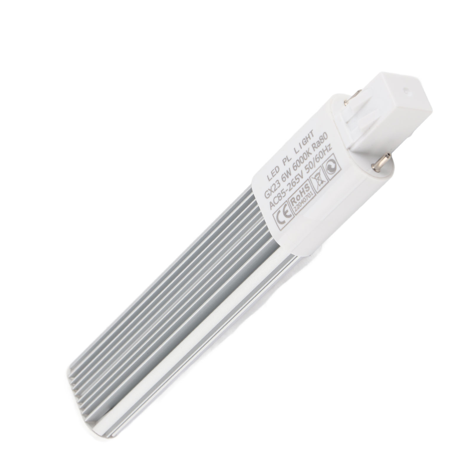 6w Gx23 Kaltweiße Led-lampe, Kompakte Horizontale Einbauröhre, 2-pin-leuchte, Wirtschaftliche Deckenleuchte, Direkter Ersatz.