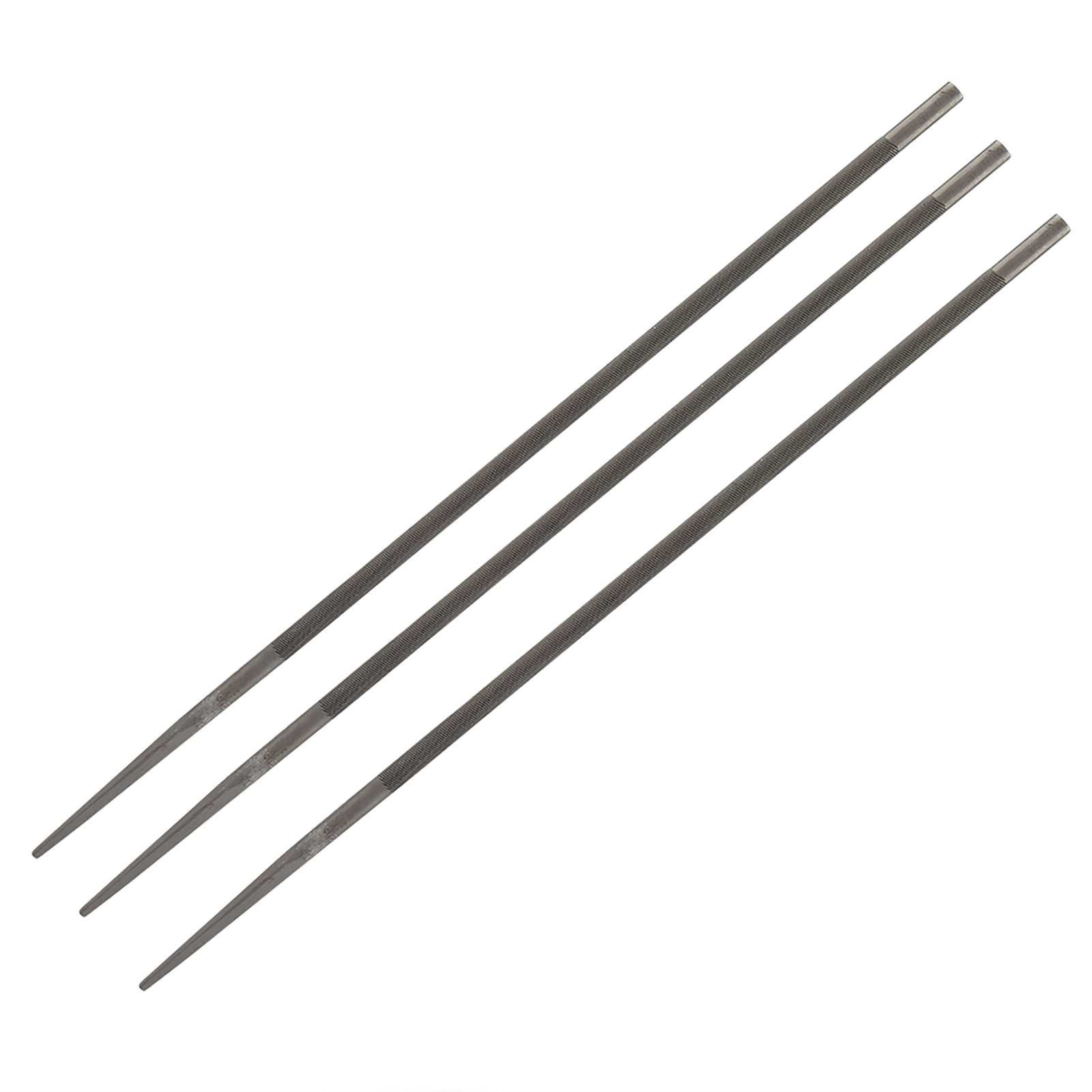5,2-mm-kettensägenkettenfeilen-set (3-teilig), Rund, Zum Manuellen Schärfen, Holzbearbeitungszubehör, Heimwerker-werkzeugset