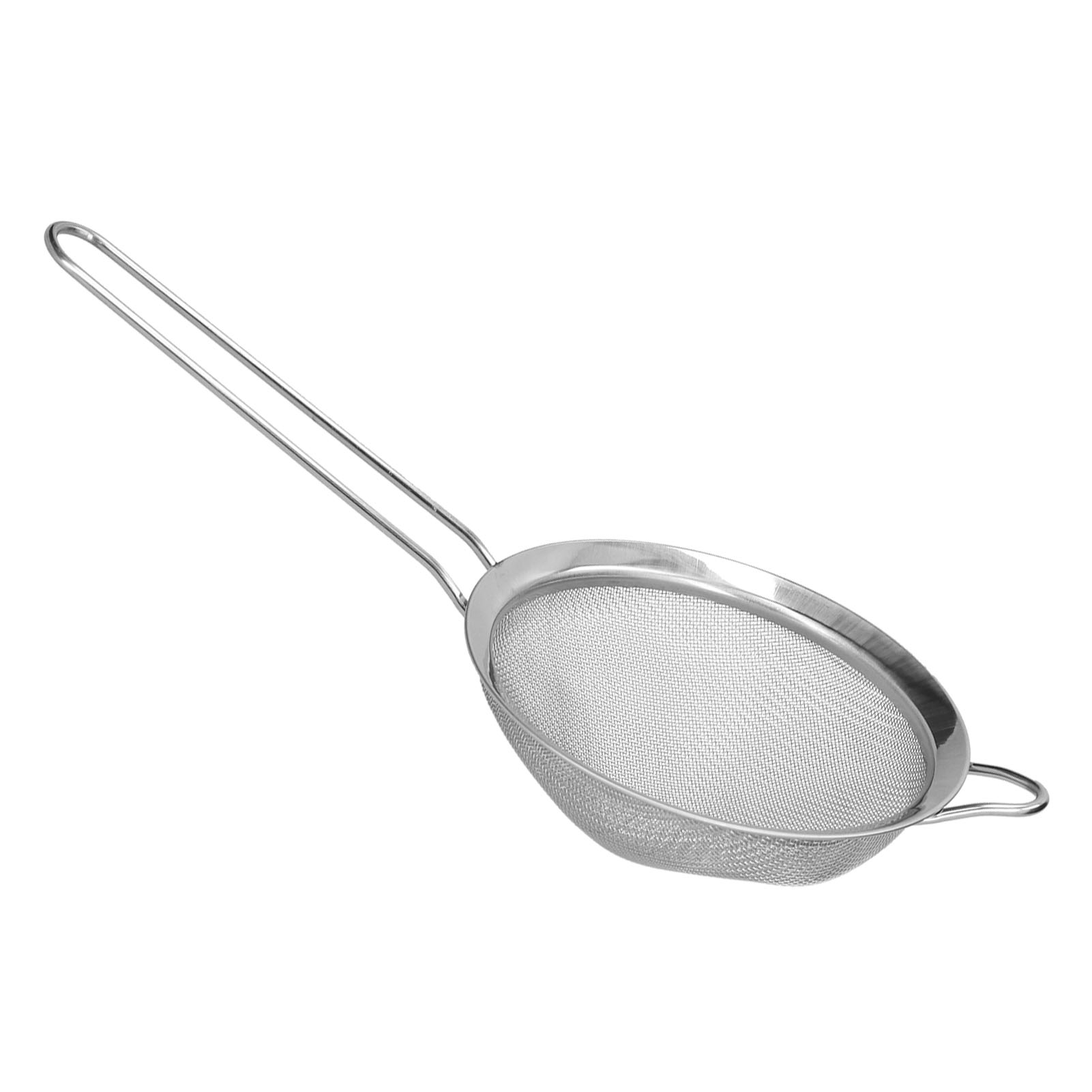 Verdicktes Edelstahl-sieb, Breites Ölsieb Mit Griff, Küchenutensil Für Den Hausgebrauch, 14 Cm Durchmesser