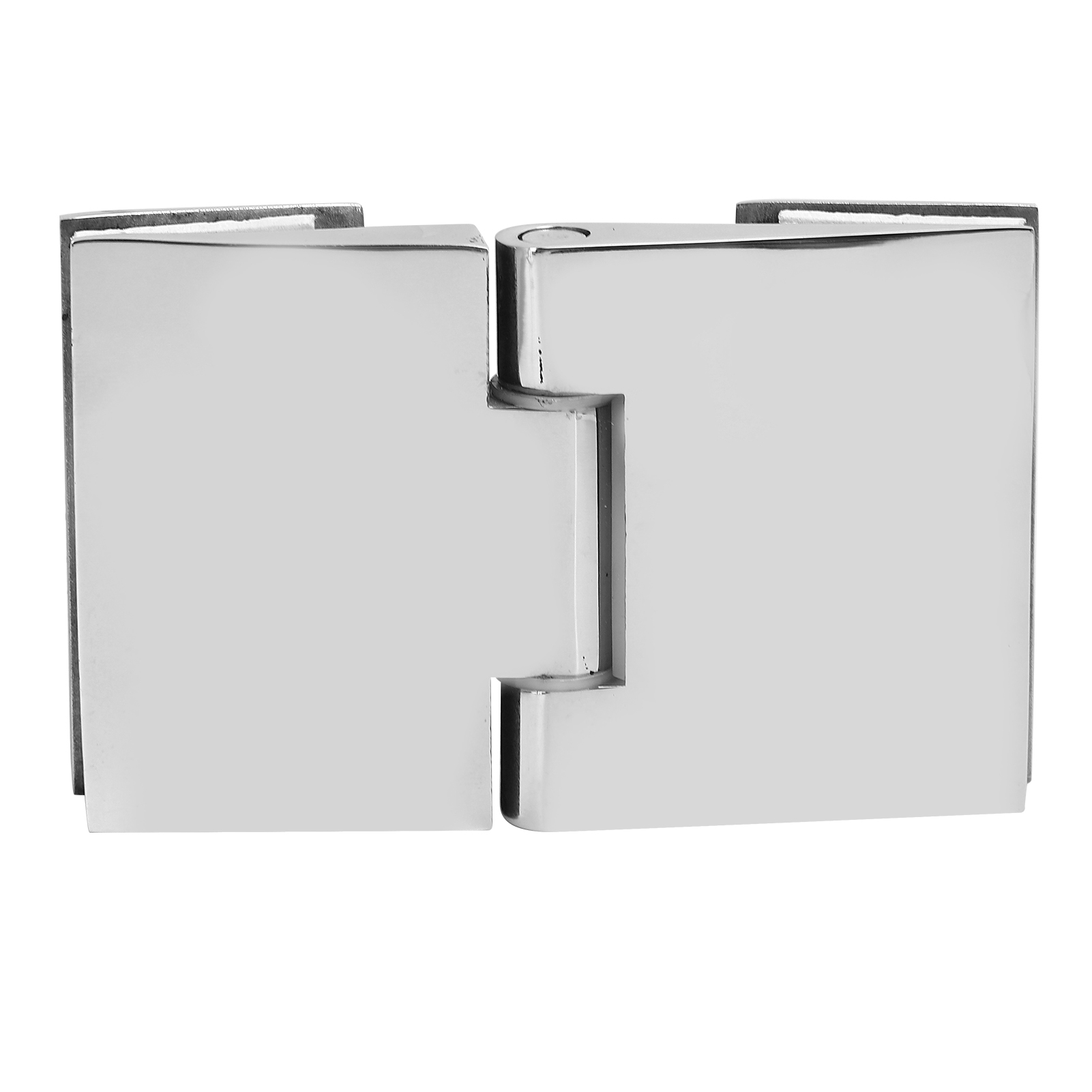 Doppelseitig Abgeschrägtes Edelstahl-glasscharnier Für Duschtüren, Kompatibel Mit 8-12 Mm Glas, Robust Und Langlebig.