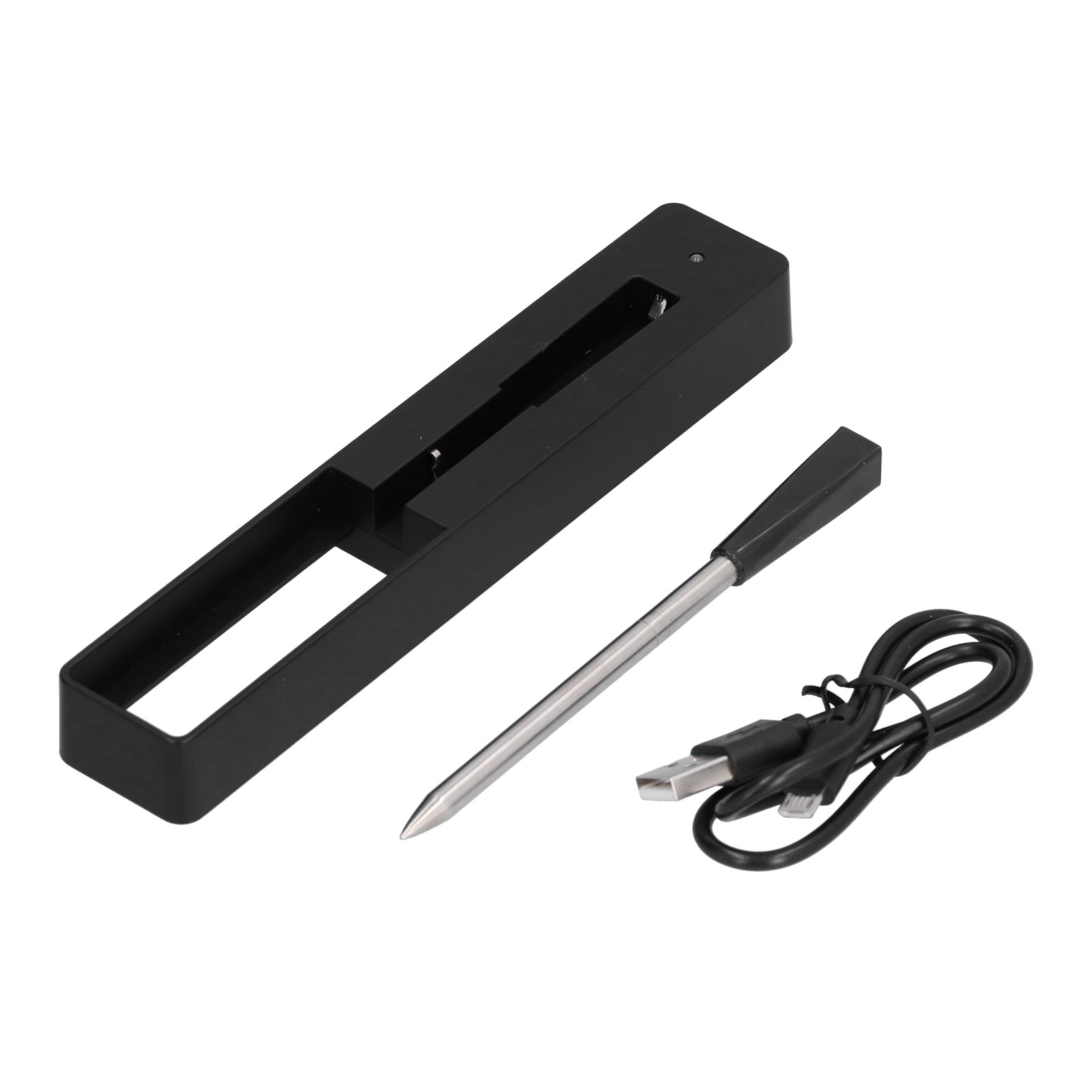 Kabelloses Bluetooth-grillthermometer, Intelligenter Temperatursensor Für Fleisch, Backofen Und Kochen, Wasserdichte Digitale Sonde, Smartphone-kompatibel, Für Grill Und Smoker