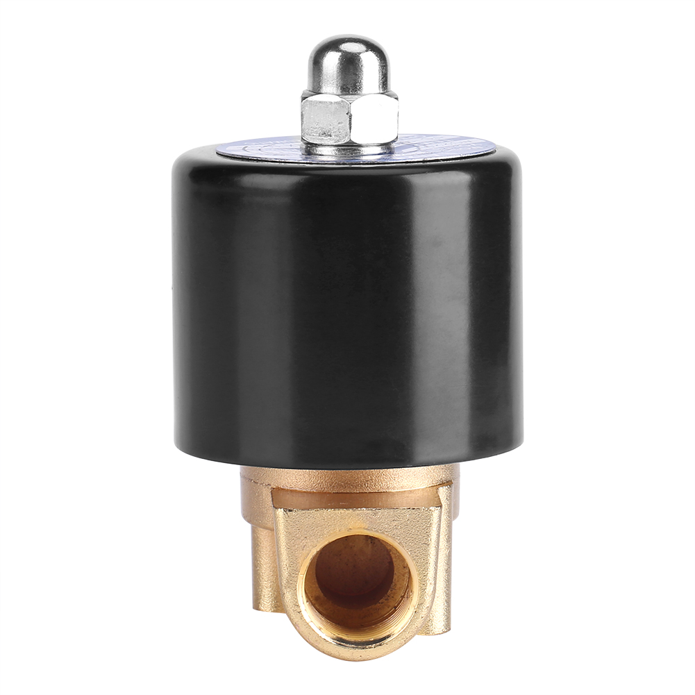 Magnetventil, Normalerweise Geschlossen, 220 V, Dn10 3/8" Für Wasser, Öl, Luft Und Gas - Elektromagnetventil