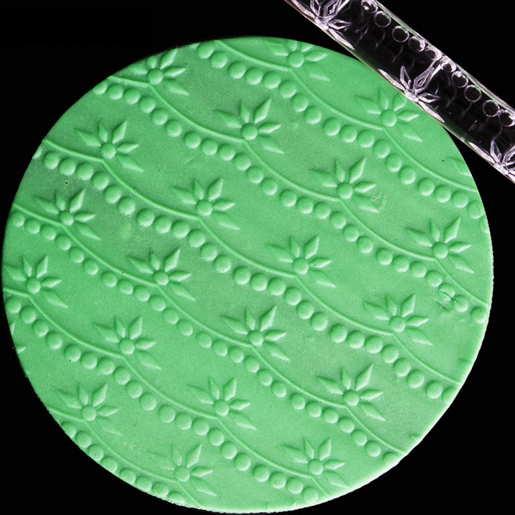 Hochwertiger Acryl-nudelholz, Küchennudelholz Für Fondant Und Modelliermasse, Diy-kuchenzubehör, Modell 07