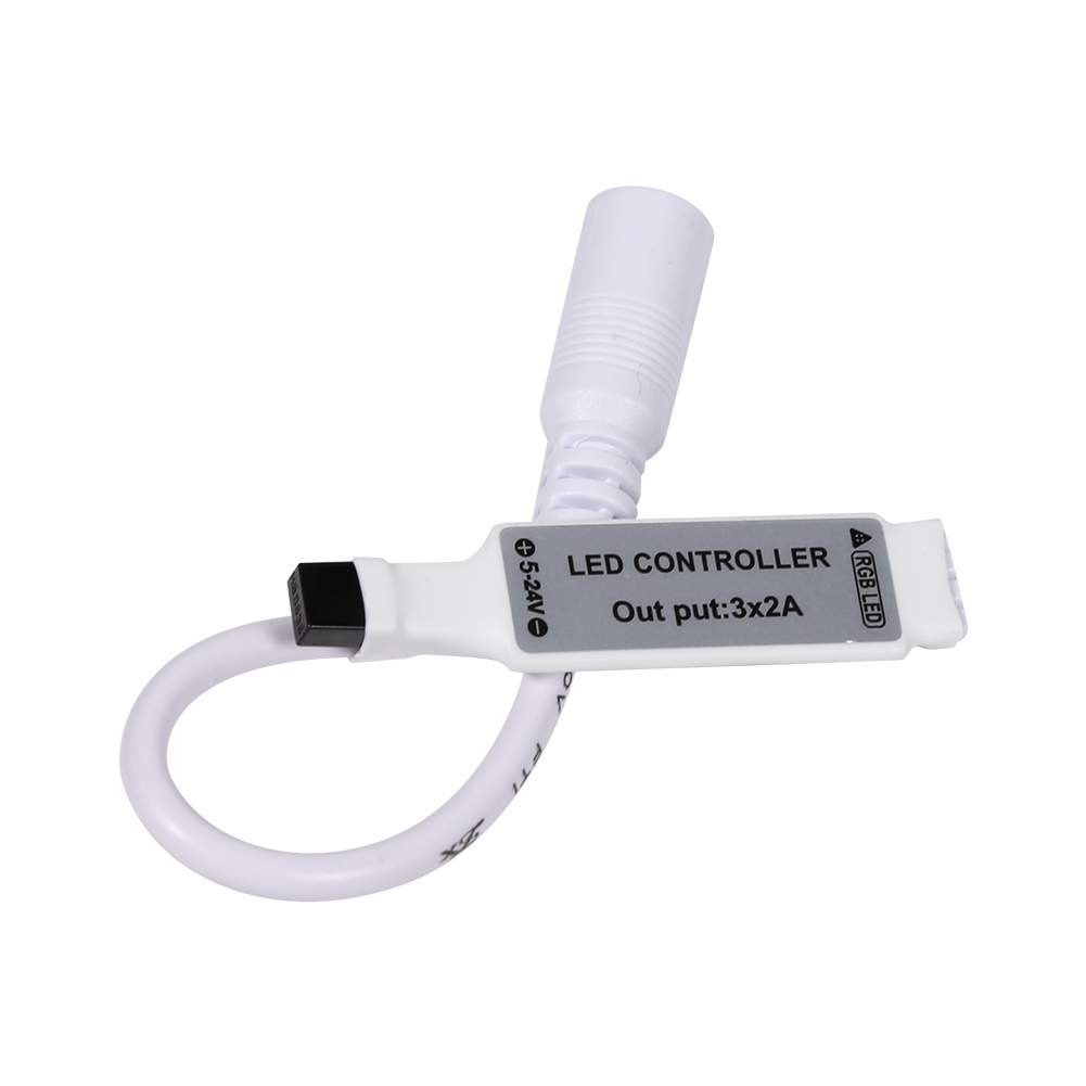 Mini-funkfernbedienung Mit Infrarot Und 17/20/24/44 Tasten Für 3528 5050 Rgb-led-streifen, Fernbedienung, Farbmanagement-kit, Flexibler Lichtstreifen.