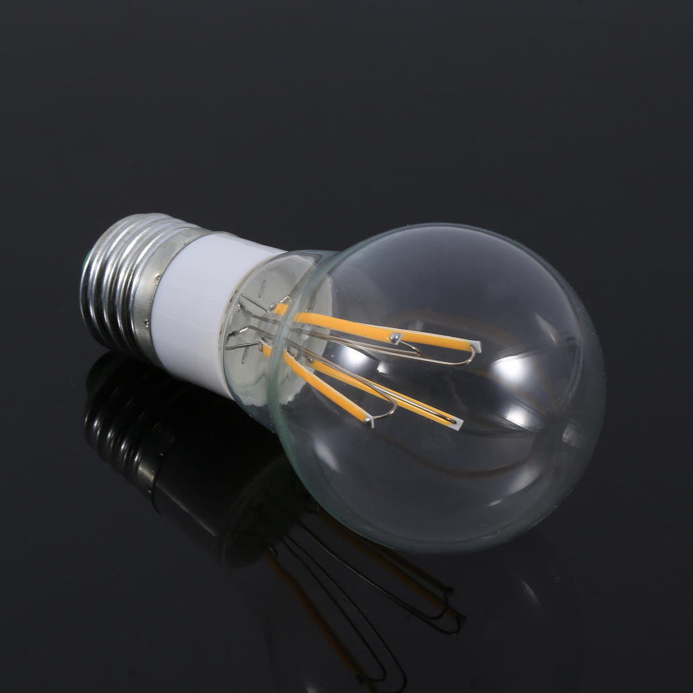 E27 12v 4w Cob-filament-led-lampe, Warmweiß, 360°-abstrahlwinkel, Nicht Dimmbar, 1 Stück, Langlebige Beleuchtung
