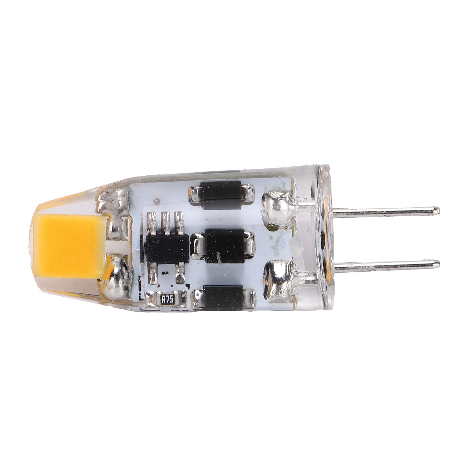 G4 2w 200lm 360° Dimmbare Bipin-silikon-led-lampe, Warmweiß 2700k-3100k, Ac/dc 12-24v, Für Homeoffice