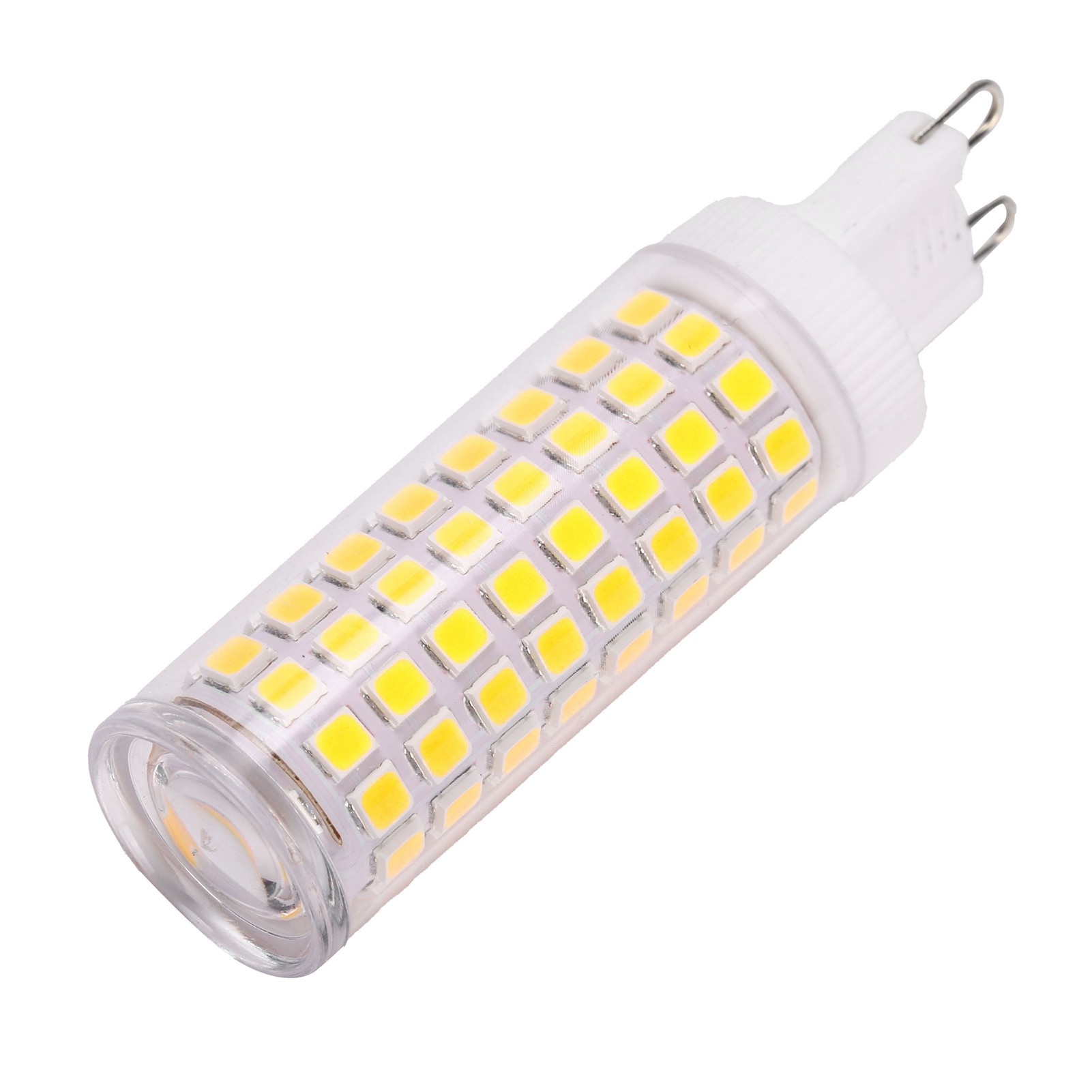 G9 Led-ampulle, 10 W, 1000 Lm, 100 Leds, Leuchtstoffröhre, Bi-pin, 100–240 V, Kaltweiß 6000–6500 K