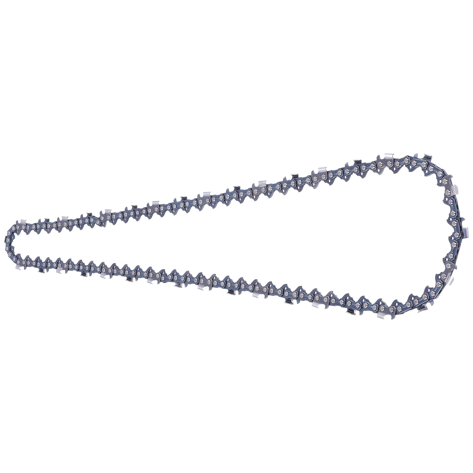 20 Zoll Lange, Gescherte Stahlkettensägenkette, 3/8 Zoll Teilung, 0,063 Zoll Stärke, 72 Glieder, Hochleistungskettensägenzubehör.