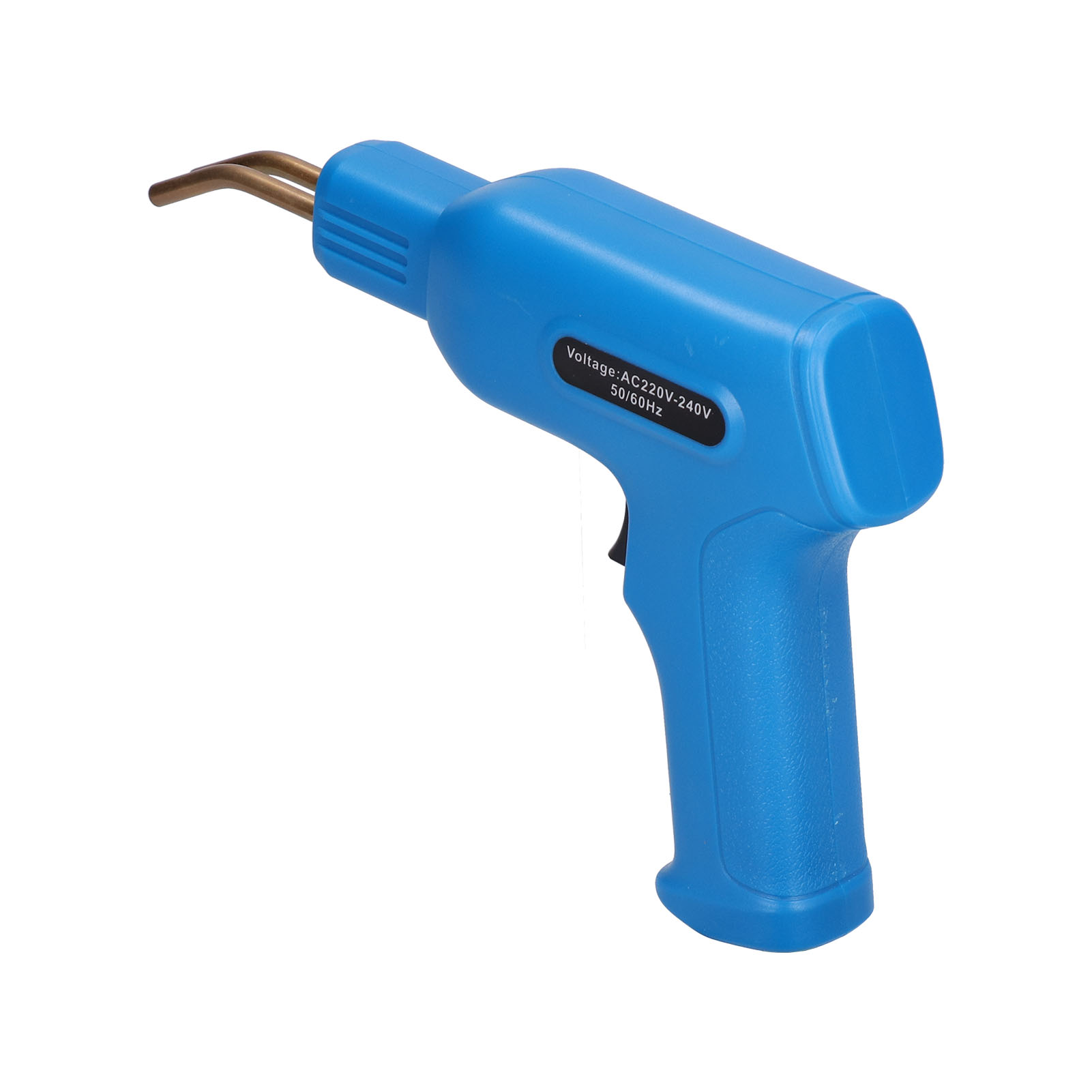 Tragbares Kunststoffschweißset Mit Thermotacker, Handreparaturwerkzeug, Für Haus Und Garten, Blau, Eu-stecker 220–240 V