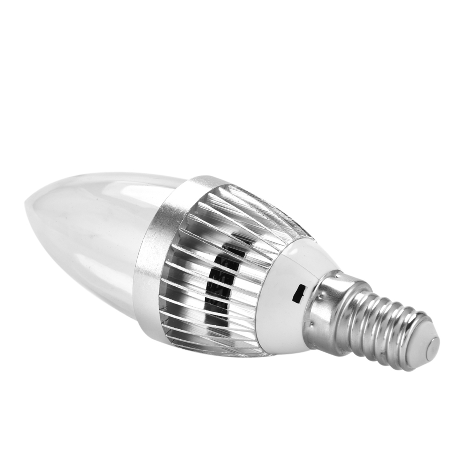 E14 3w Rgb Led-kerzenlampe Mit Farbwechsel, Fernbedienung, Dekorative Kronleuchterleuchte, 3er-pack