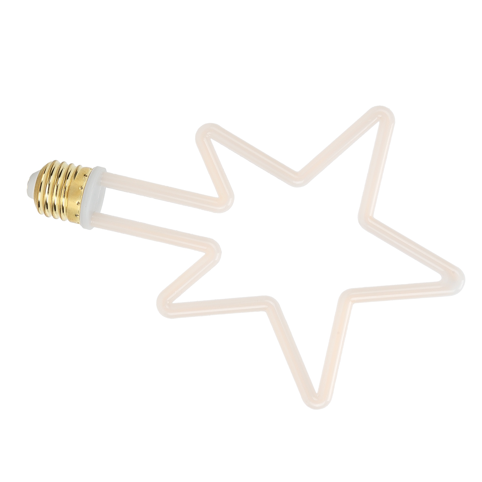 Dekorative Led-sternlampe E27, 8 W, Warmweiß (2700 K), Festliche Innenbeleuchtung, 220–240 V, 5 Zweige, Funkelndes Licht