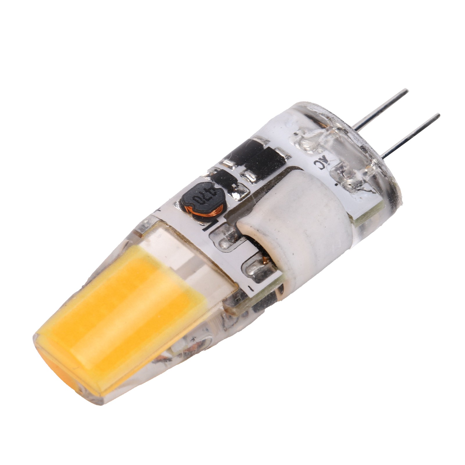 G4 Cob 5w 600lm Silikon-led-lampe, Deckenleuchte Für Kronleuchter, Ac/dc 12v, 4,2x1,3cm, Warmweiß 2700k-3100k