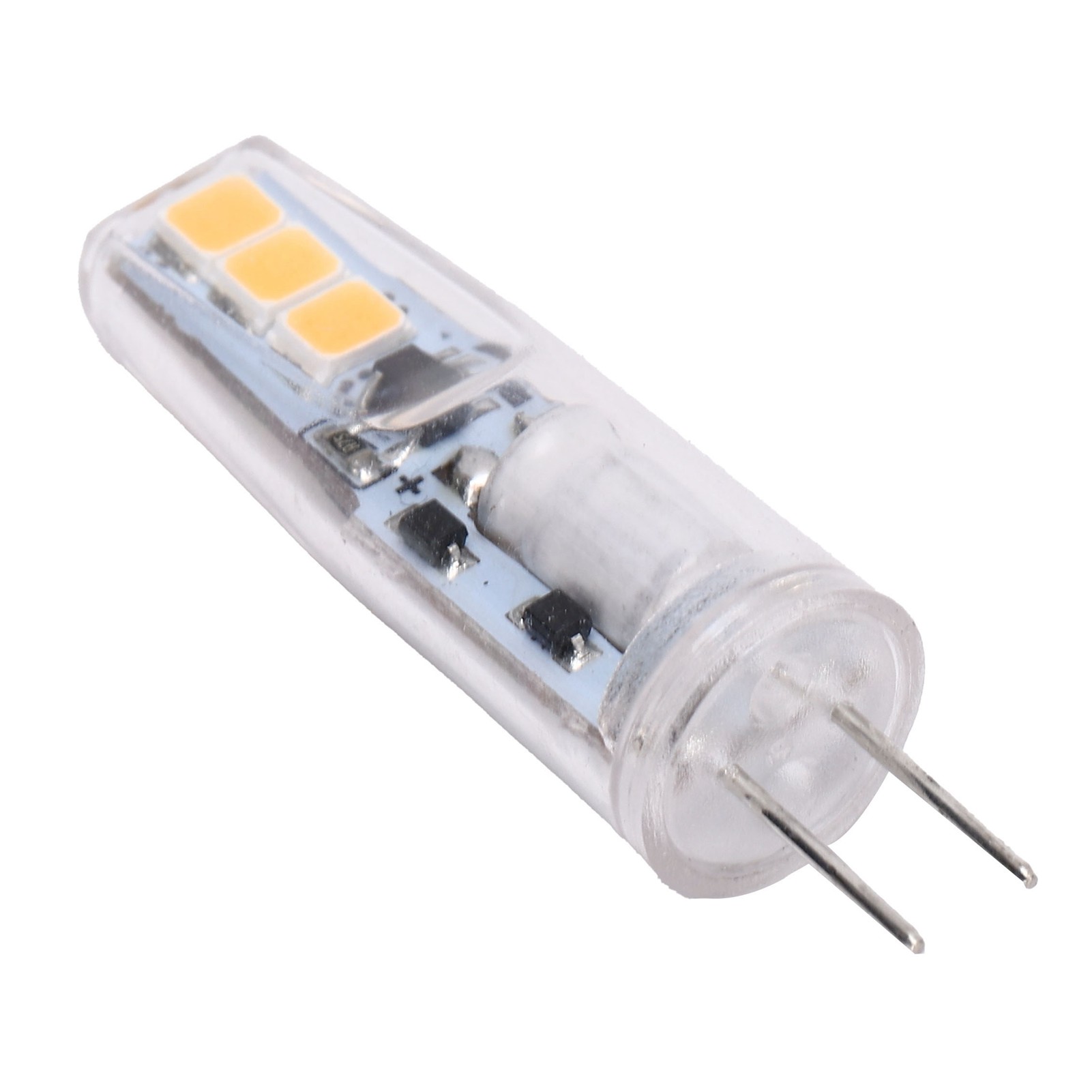 G4 2w 200lm Led-lampe 2835 Ac/dc 12v, Mini-glühbirne Für Kronleuchter Und Deckenleuchten, Warmweiß 2700k-3200k