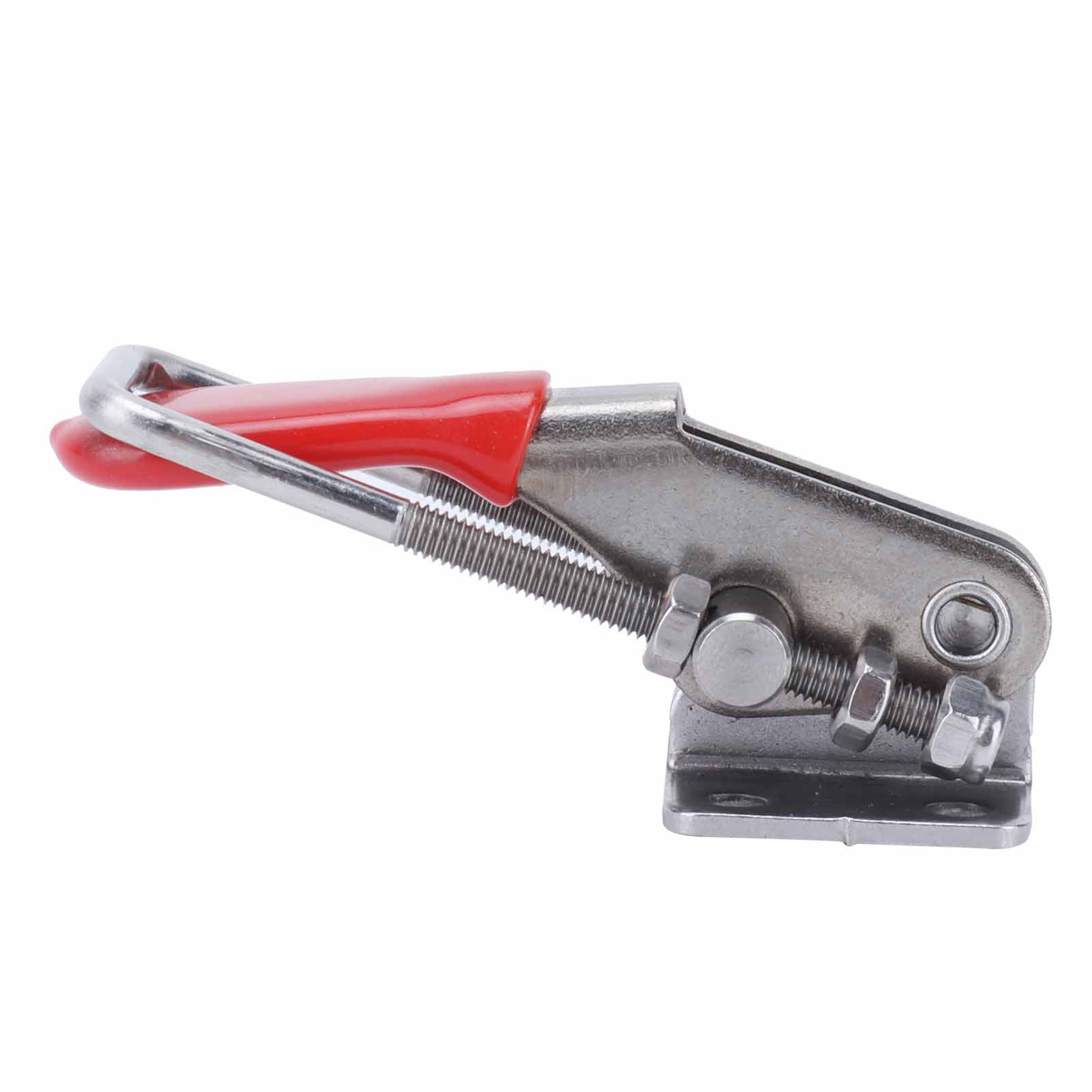 Hebelklemme Aus Edelstahl, Verstellbarer Verriegelungsflansch, Schnellverschluss Für Die Tischmontage, Robustes Spannsystem, 2-teilig.