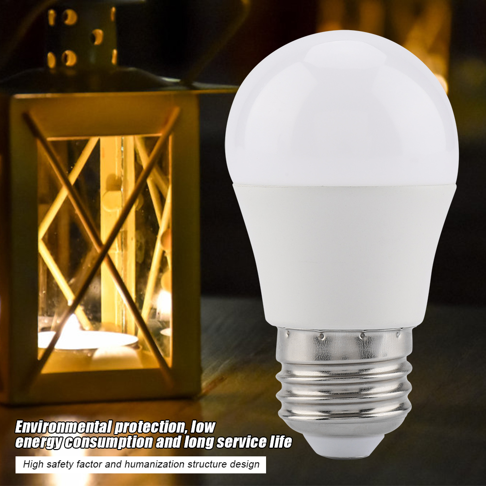 6 G45 5w Warmweiße Led-lampen, E26-sockel, Mini-dekorationslampen, 6er-pack