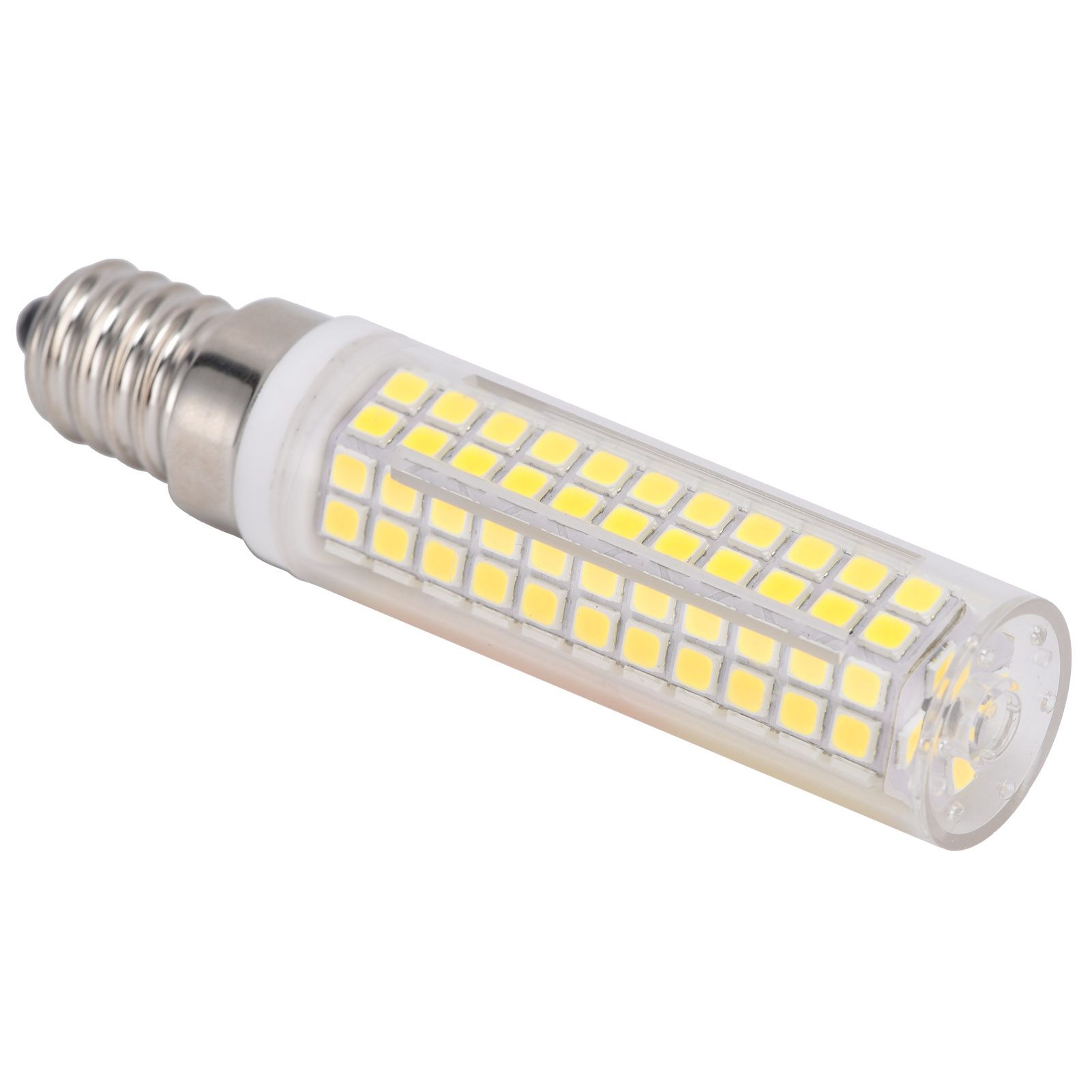E14 Led-lampe In Maisgelb, 1500 Lm, 136 Leds, Dimmbar, 12 W, Kaltweiß, 220 V, Für Kronleuchter, Deckenleuchten Und Wandleuchten