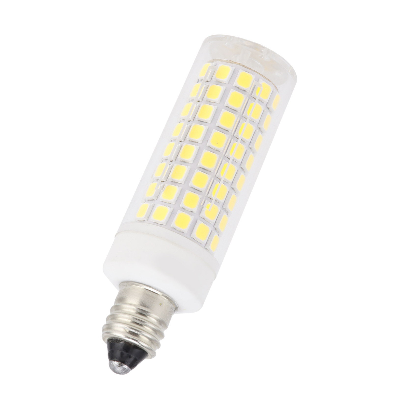 E11 1000lm 102led Dimmbare Ersatzbirne Für Kronleuchter, Deckenleuchte Und Wandleuchte, 110v, Kaltweiß
