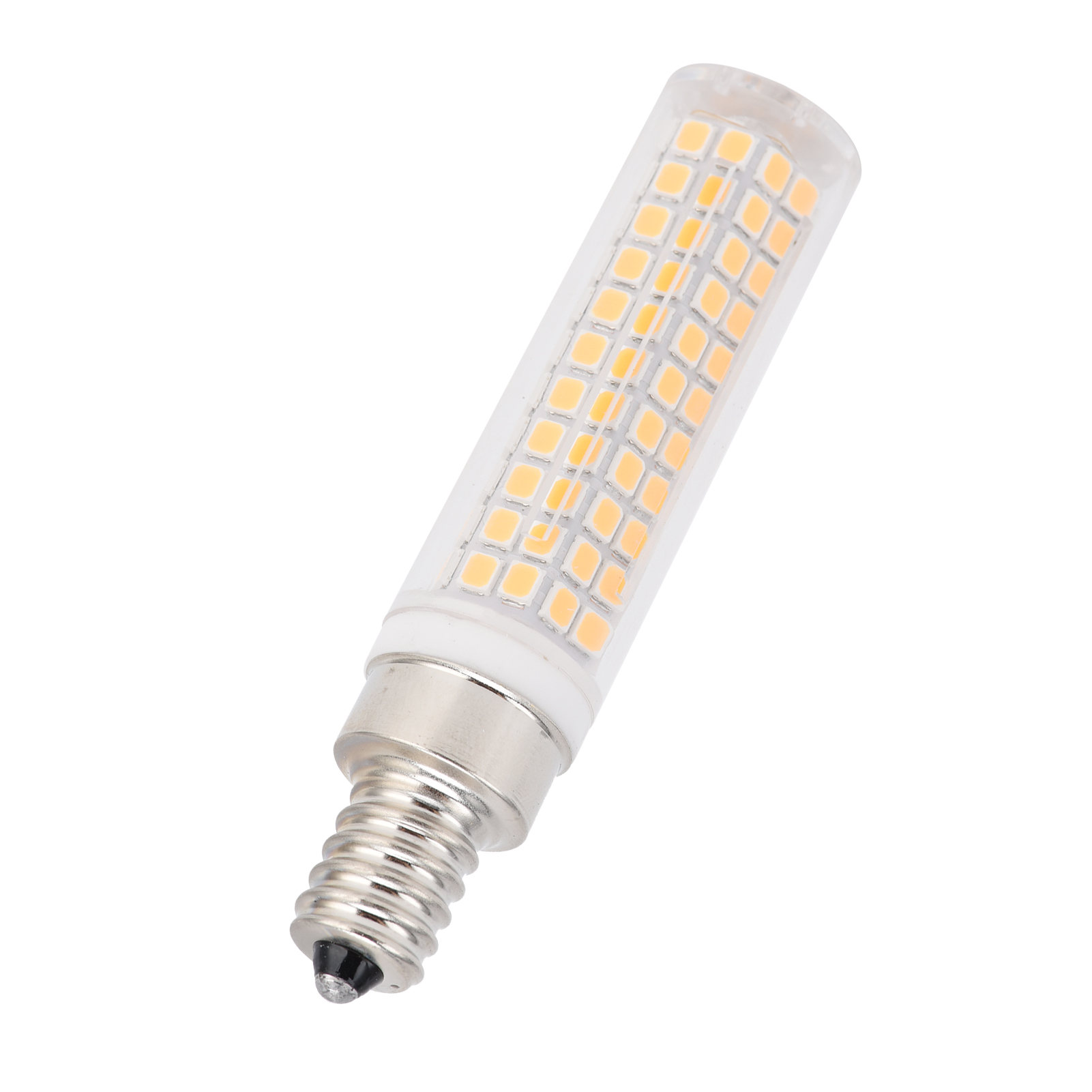 E12 Led-lampe Für Den Heimgebrauch, 1200 Lm, 136 Leds, Dimmbar, Warmweiß, 110 V, Ideal Für Kronleuchter, Deckenleuchten Und Wandleuchten
