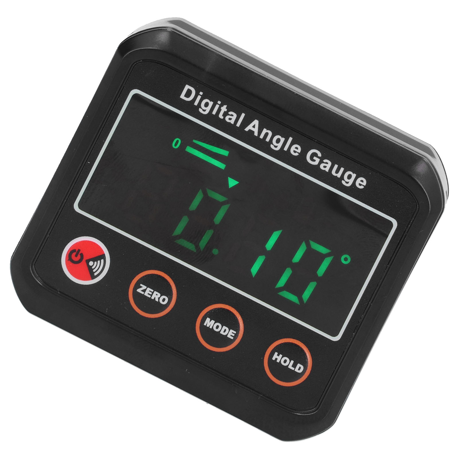 Dl1912 Digitales Winkelmaß, Multifunktionales Hochpräzises Neigungsmessgerät, Elektronische Led-wasserwaage Mit Lineal, Automatische Winkelmessung