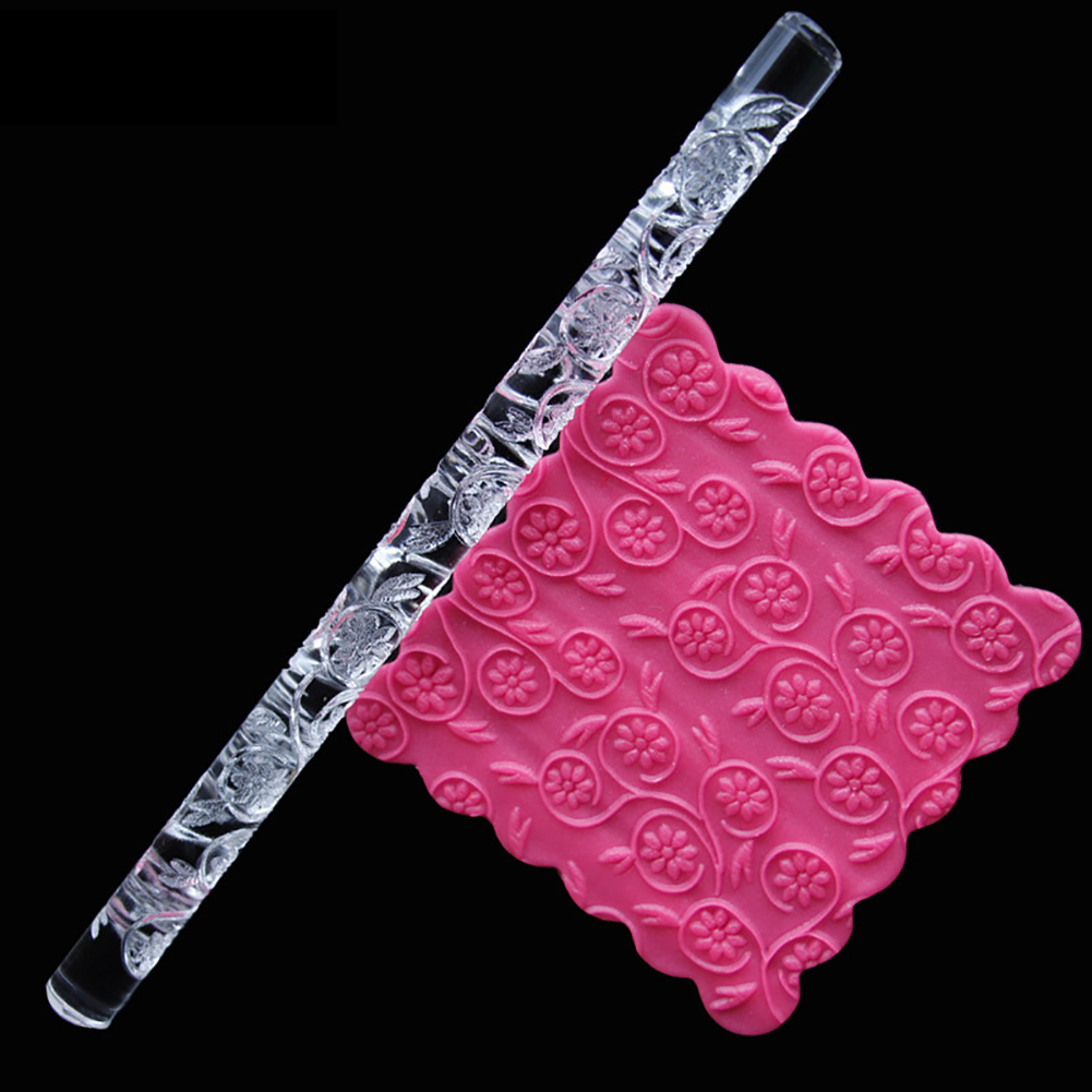 Hochwertiger Acryl-nudelholz, Ideal Für Fondant, Modelliermasse Und Als Backwerkzeug, 27 Cm Lang, Glatt Und Langlebig.
