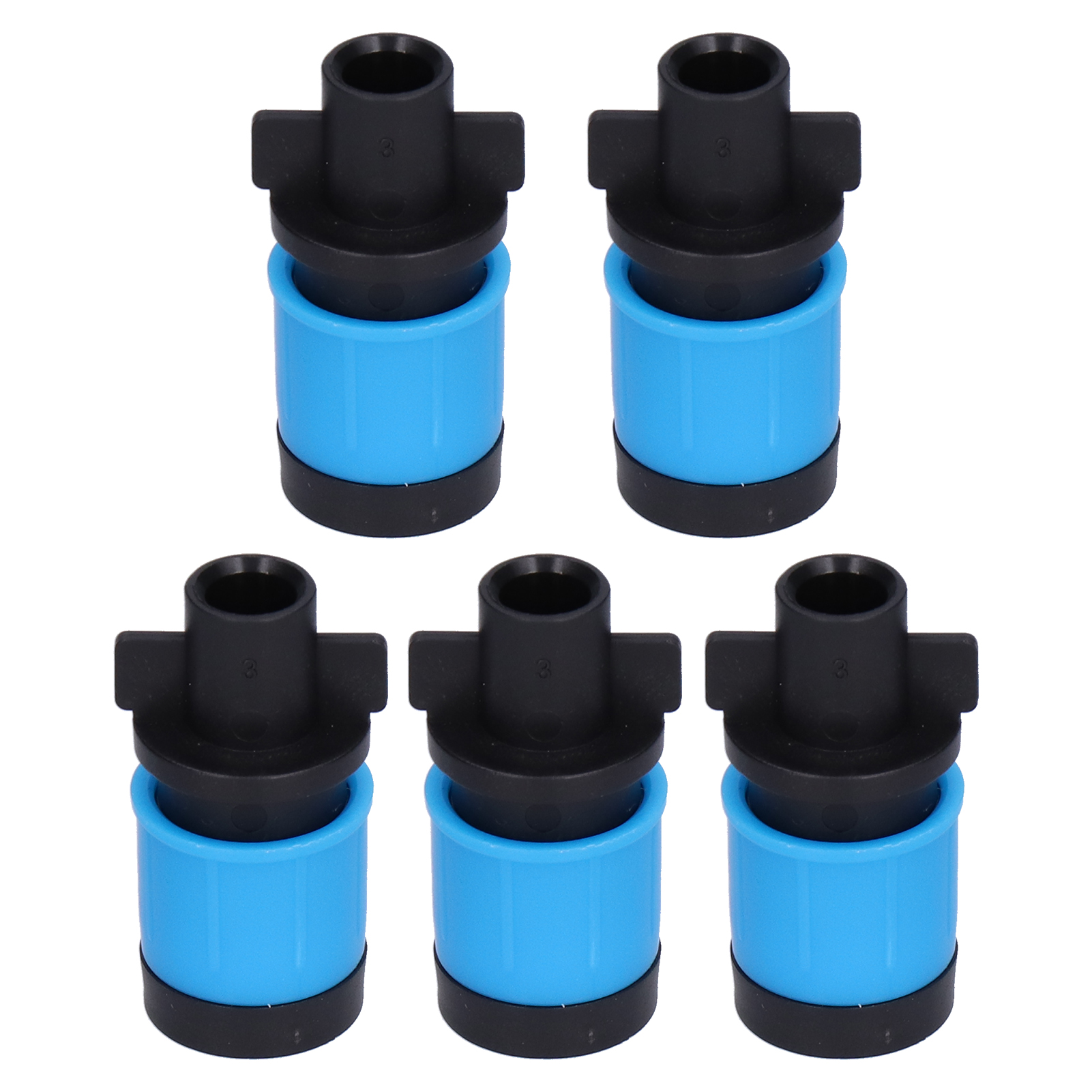 5-teiliges Set Verstellbarer Sprühdüsen, Automatischer Mikro-bewässerungs-sprinklerkopf Für Den Garten, Feinsprühnebel