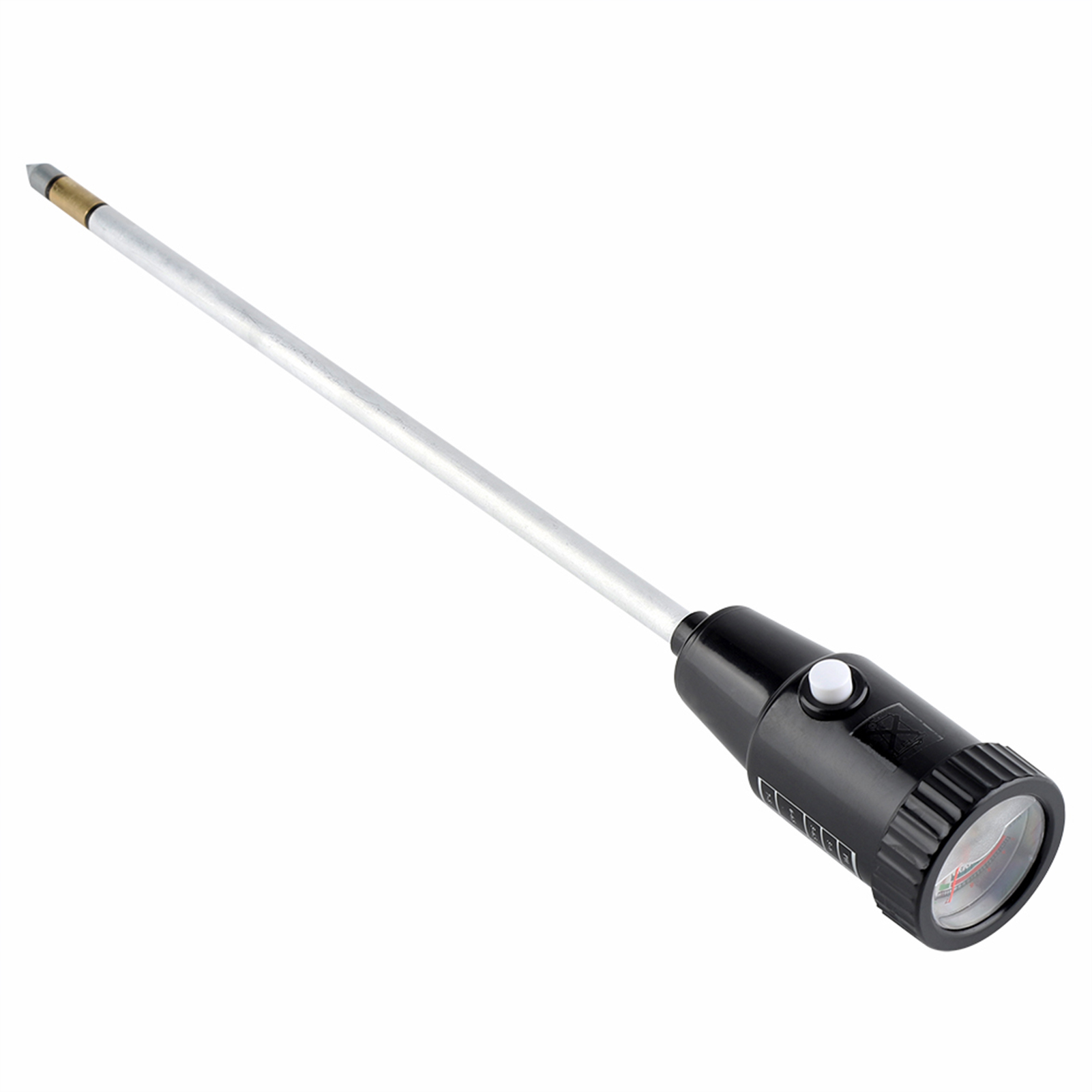 Boden-ph- Und Feuchtigkeitstester, Wasserqualitätsanalysator Für Hydrokulturpflanzen, Lange Sonde, Präzises Messgerät Für Den Gartenbau.
