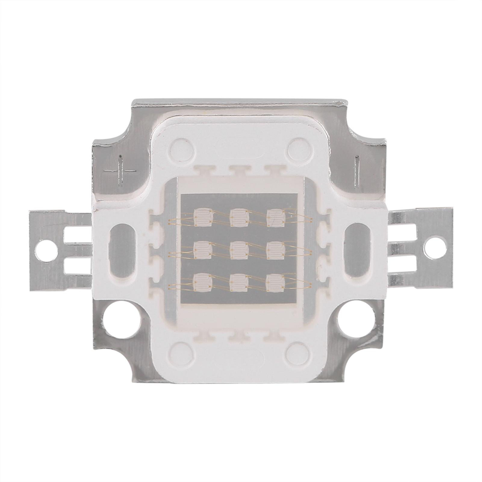 Violette Uv-lampe (395–400 Nm) Mit Integriertem 10-w-cob-led-chip, Uv-lampe Zur Harzhärtung, Schwarz, 1 Stück