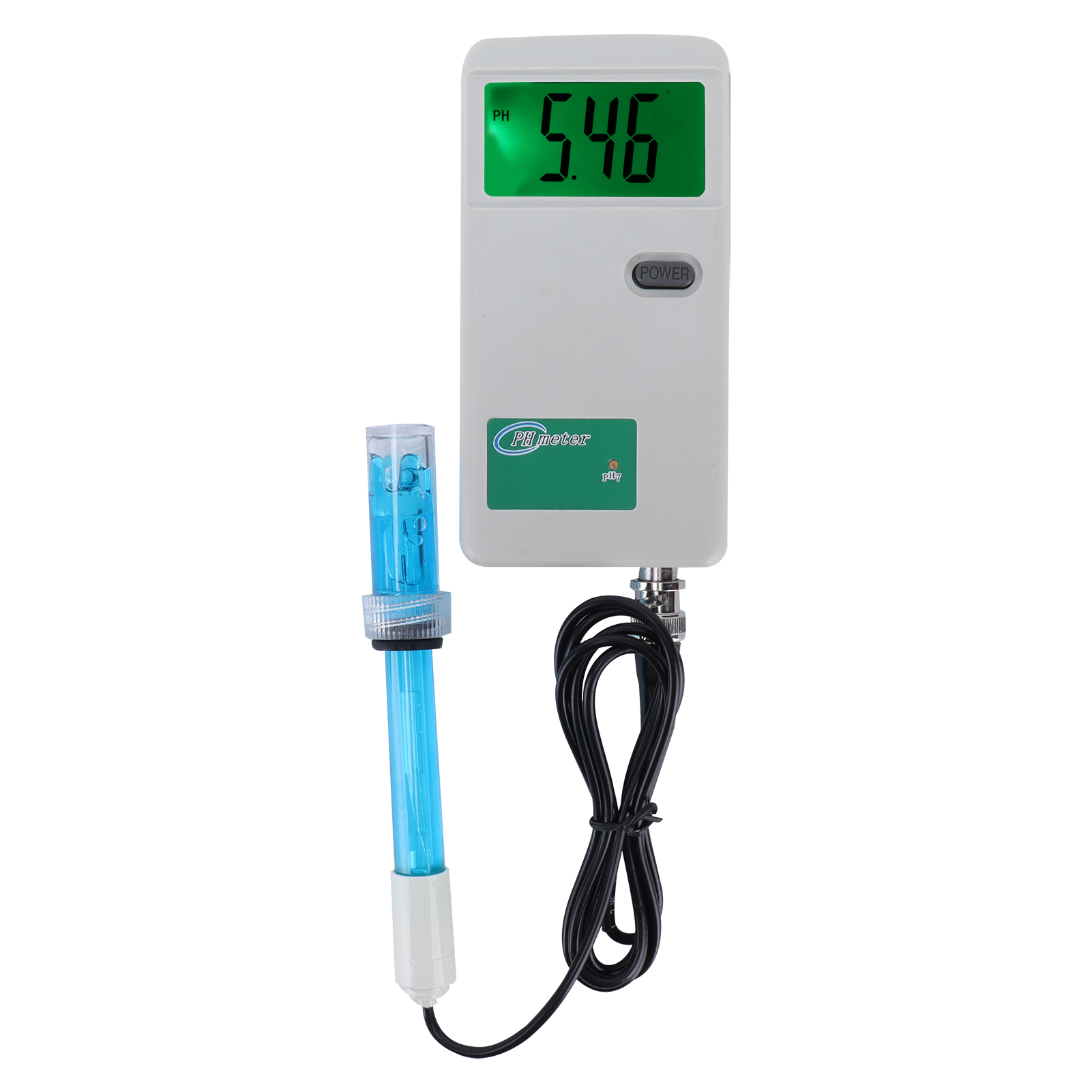 Tragbares Ph-testgerät, Säuremessgerät Für Aquarien, Hydrokulturen Und Labore, Werkzeug Zur Wasserqualitätskontrolle, Präzises Digitales Testgerät.