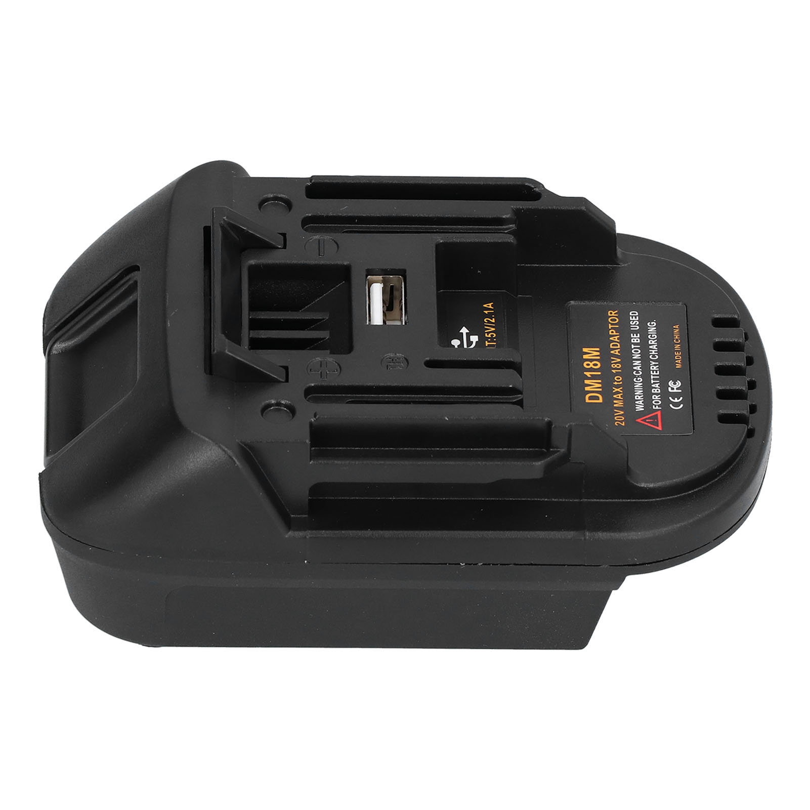 Dm18m Akkuadapter Für Milwaukee 20v Dcb200 Dcb203 Dcb205 Dcb206 M18 Bl1830 Bl1840 Konverter