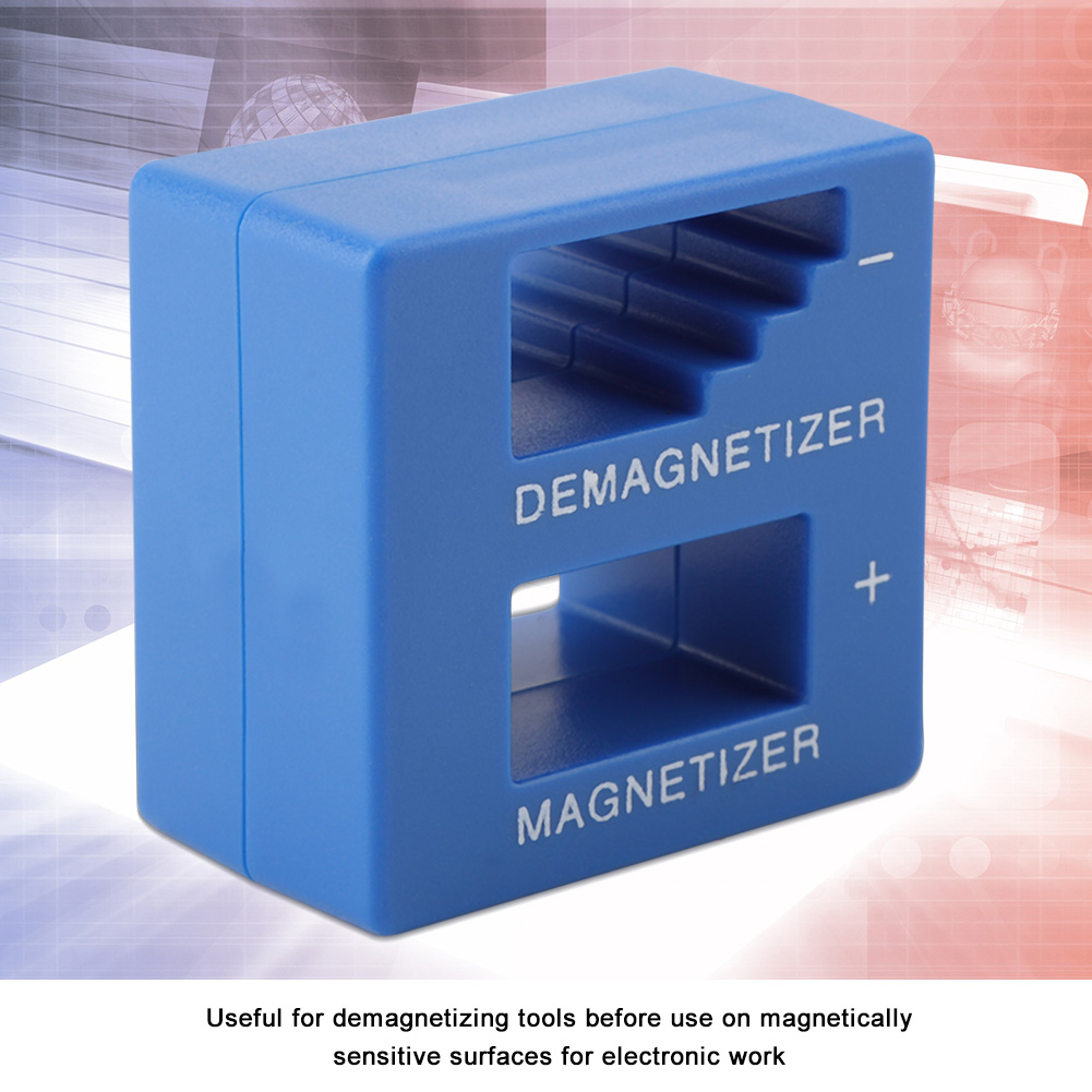 Set Mit 2 Magnetisierern Und Entmagnetisierern, Magnetwerkzeugen Für Schraubendreherbits Und Schrauben, Kleinteile