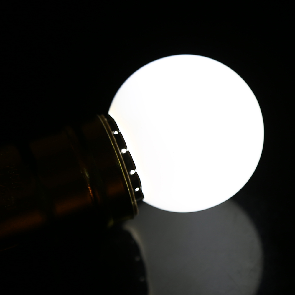 E27 Runde, Mehrfarbige 2w Led-glühbirne, Dekorative Kugel, Warmweißes Licht Für Zuhause, Bar, Geschäft