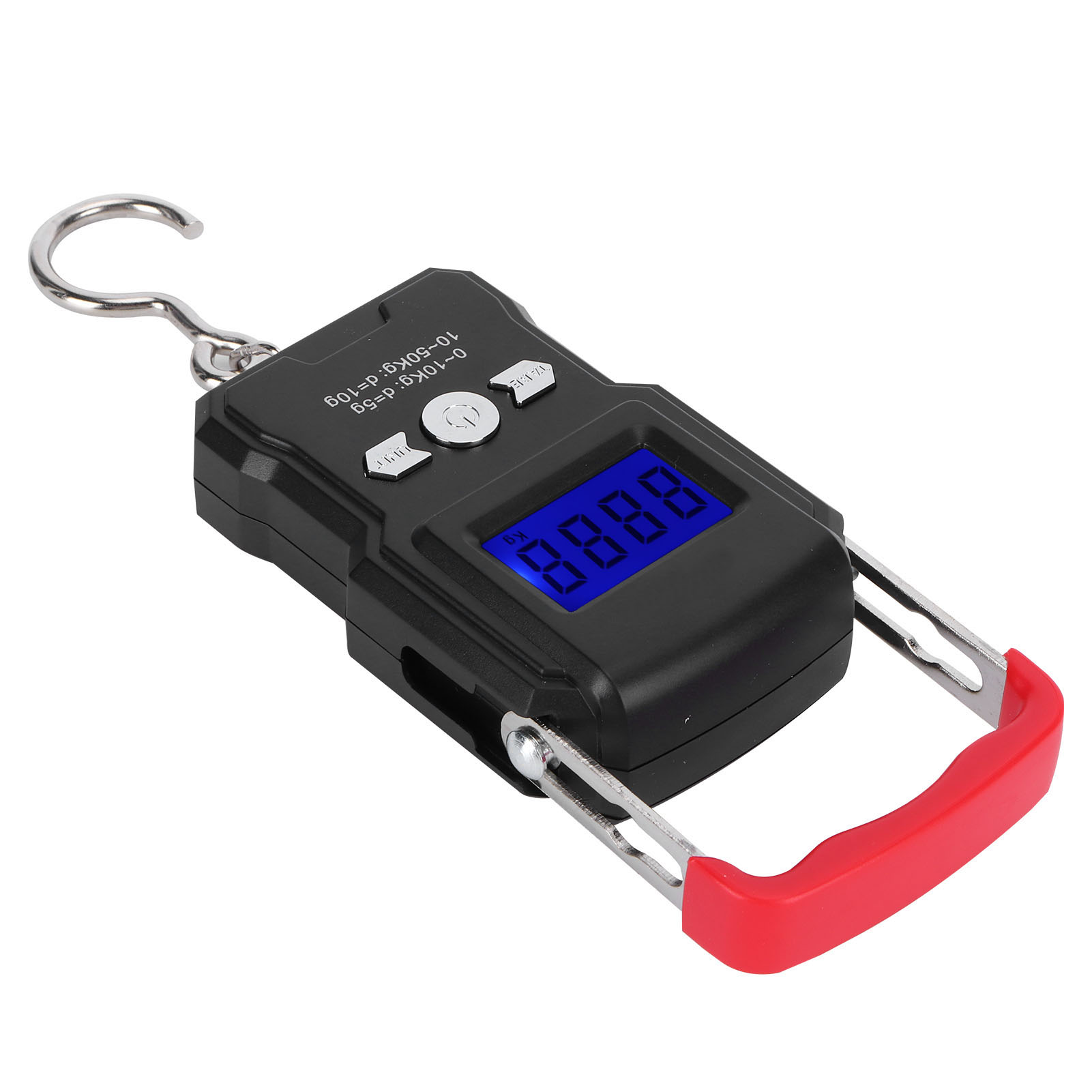 Wh-a23l 50 Kg Lcd-digitalwaage, Mini-elektronik-angelwaage Mit Haken, Digitalanzeige, Hängende Gepäckwaage