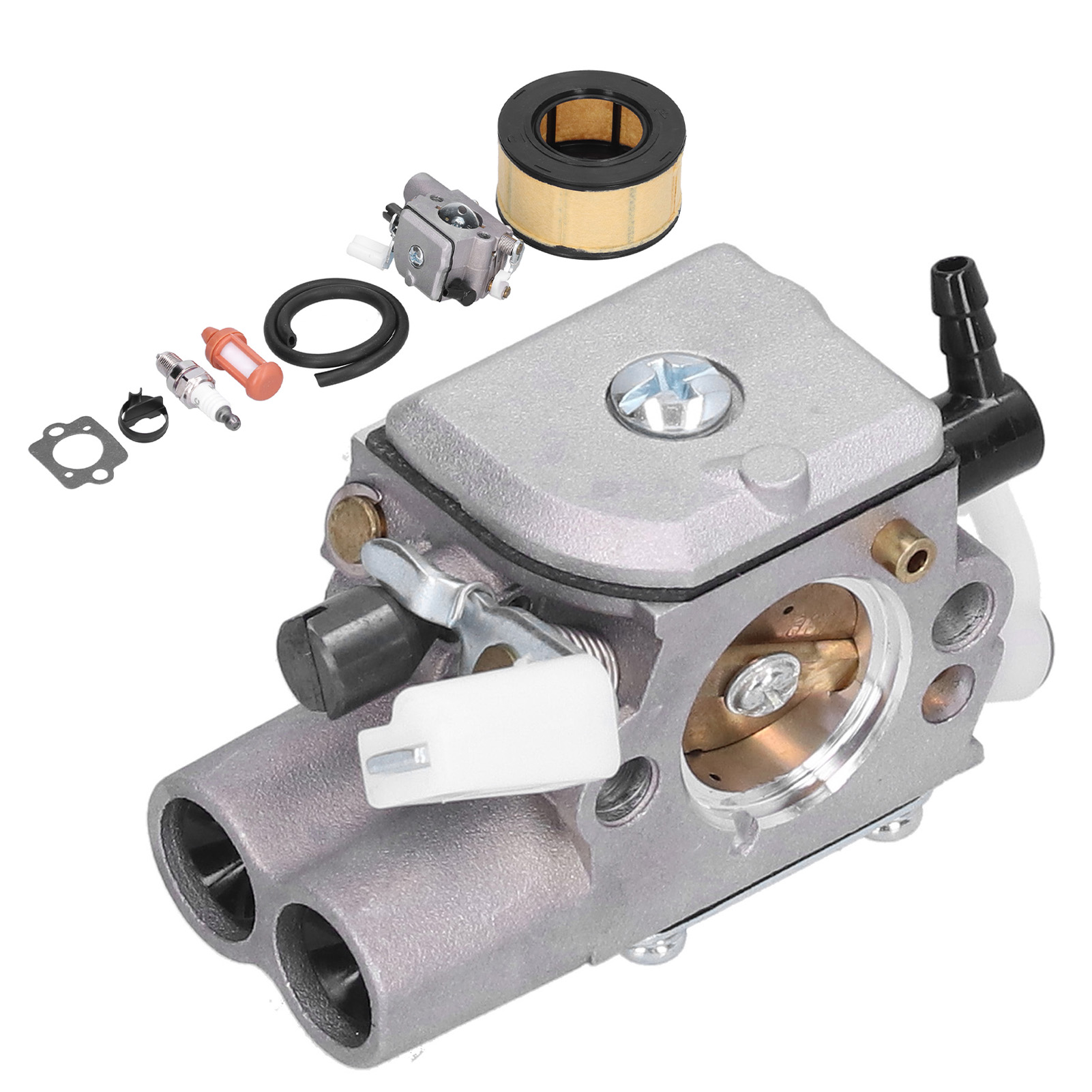 Luftfilter-set, Kraftstofffilter, Kraftstoffleitung Und Zündkerze Für Stihl Ms251 Ms251c Kettensäge