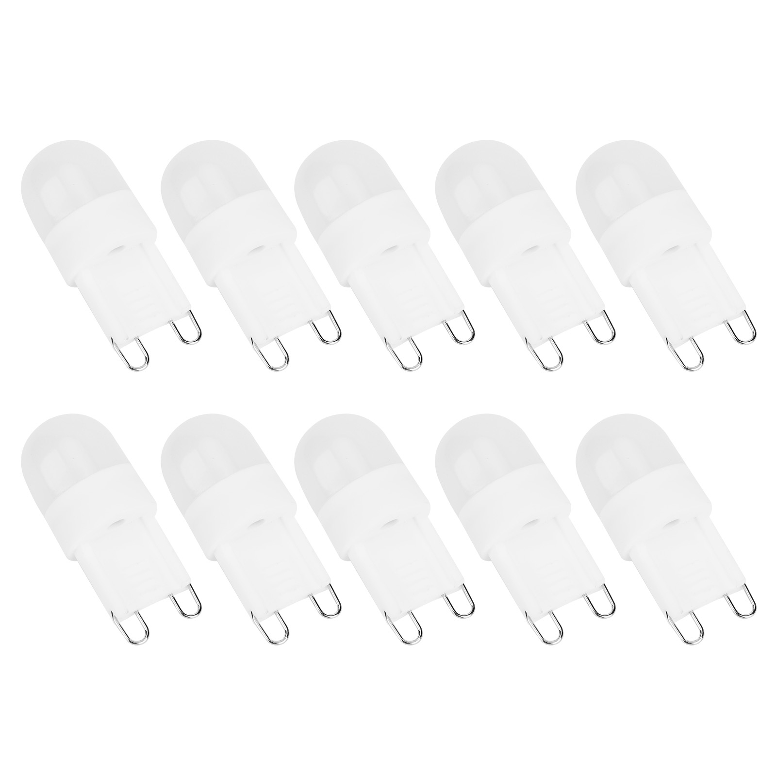 10 G9 1,5-w-led-lampen, Bipolare Stiftlampen Für Kronleuchter, Deckenleuchten Und Wandleuchten, 110 V