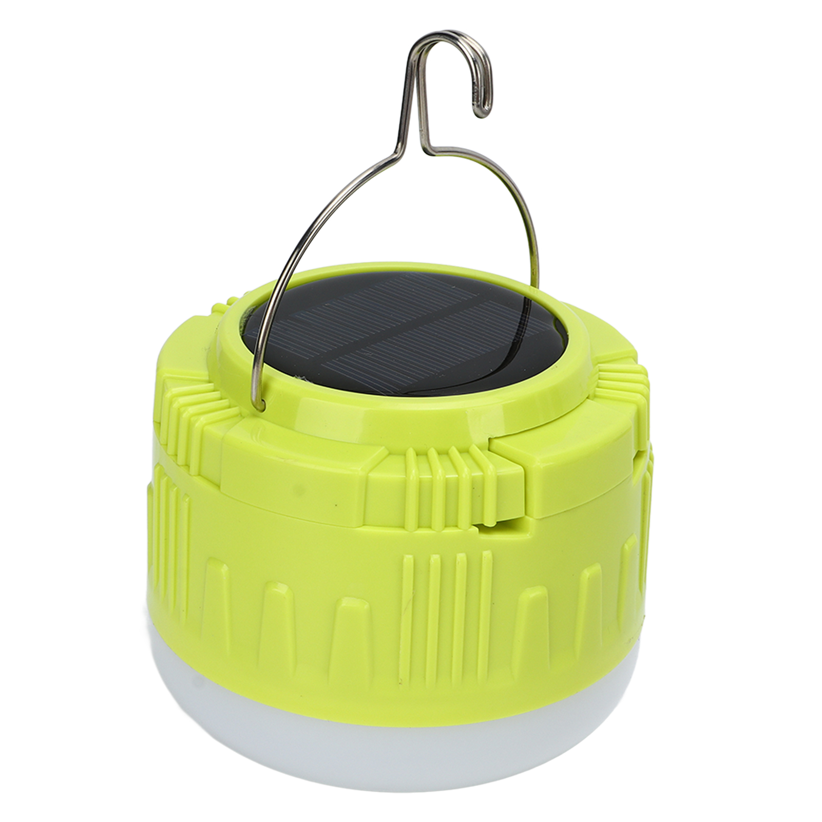 Solarbetriebene Led-campinglampe, Zeltlampe, Laterne, Wiederaufladbar Mit Haken, Gelb, Für Outdoor-aktivitäten