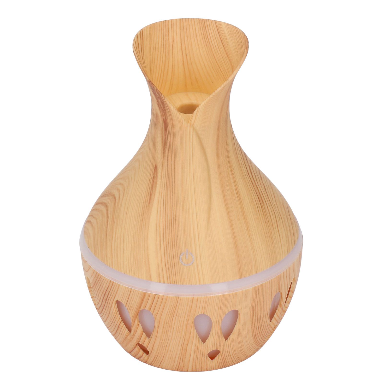 300-ml-diffusor Für Ätherische Öle In Holzoptik, Usb-betrieben, 7-farbige Led-beleuchtung, Geräuscharmer Luftbefeuchter Für Schlafzimmer Und Büro