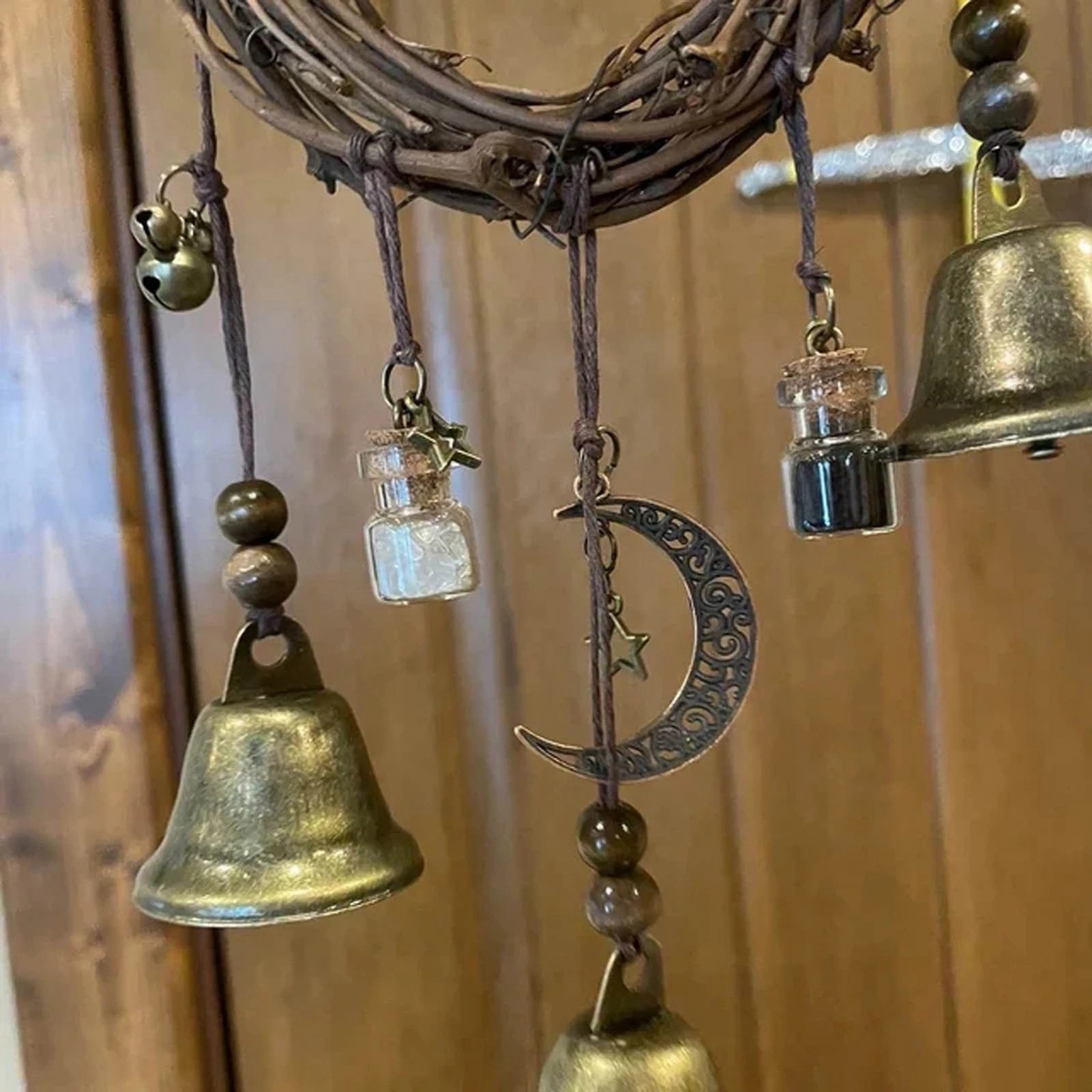 Wandbehang-windspiel, Gebet Um Segen, Glocke, Tür-talisman, Hexerei, Dekorativer Anhänger