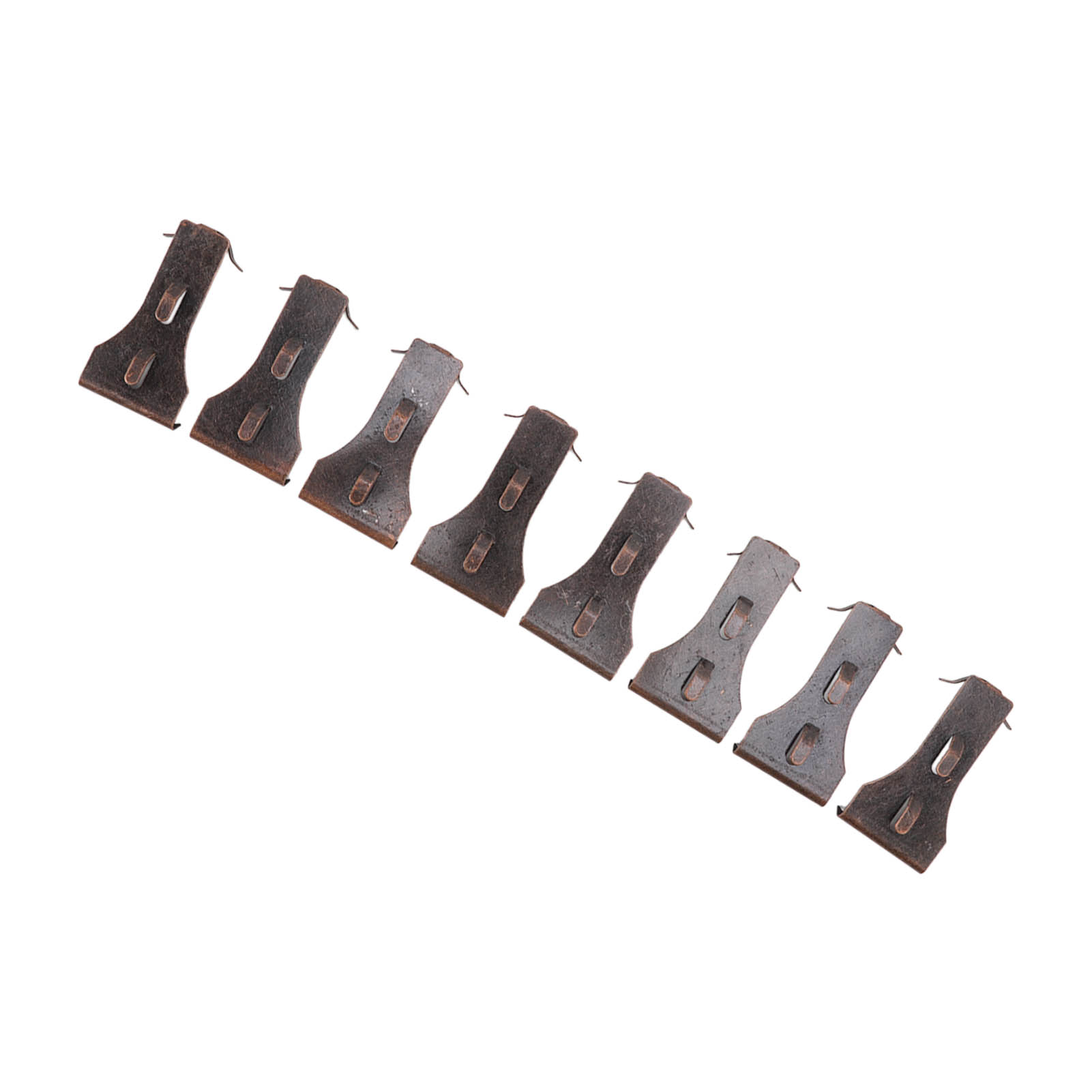 8 Stück Ziegelhaken-clips Aus Stahl, Passend Für Ziegelsteine Mit Einer Höhe Von 5,7 Cm Bis 6 Cm.