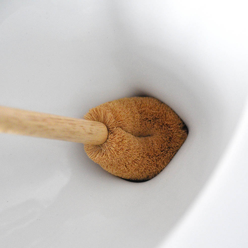 Toilettenbürste Aus Holz Und Kokosnuss, Reinigungsbürste Für Badezimmer